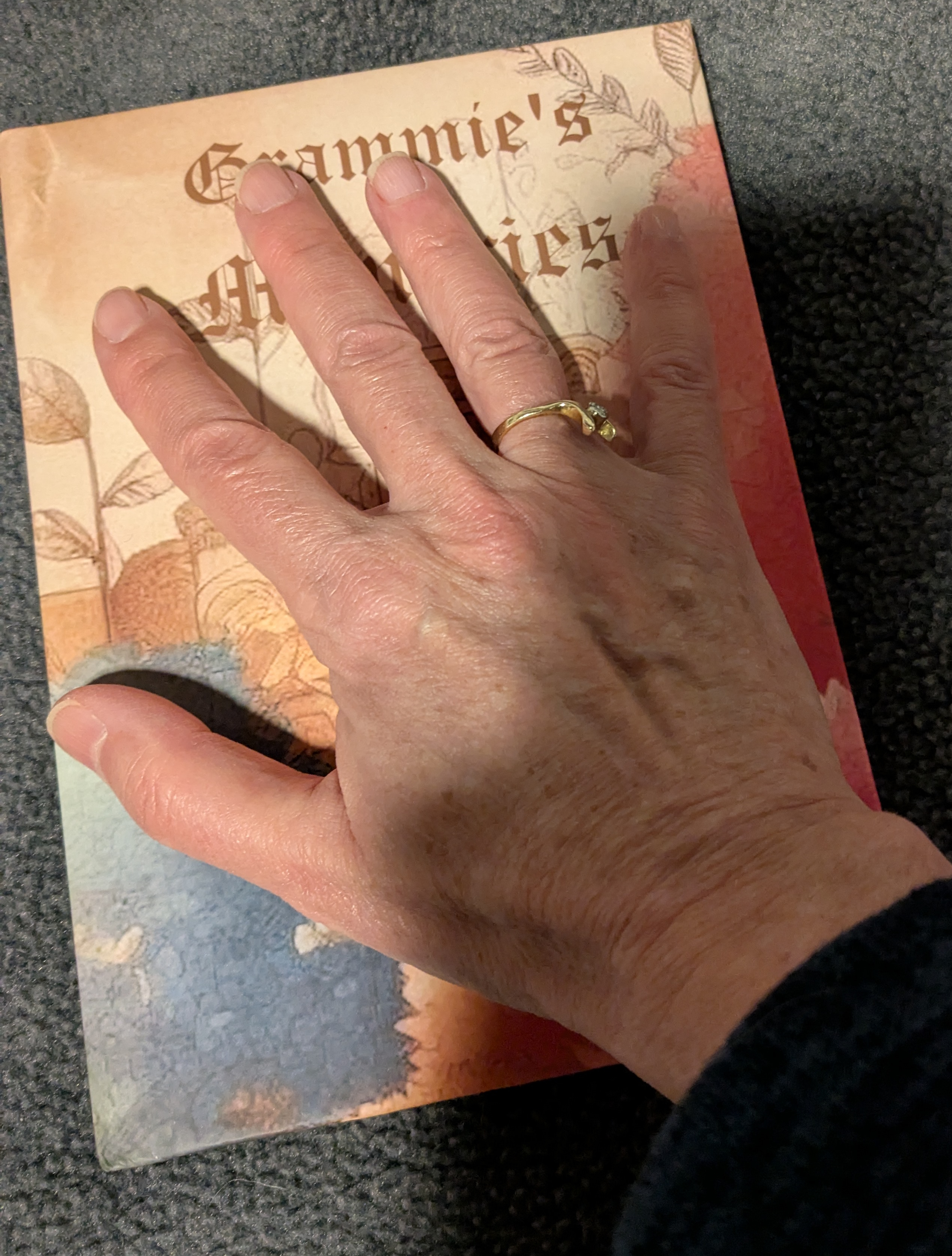 Grammie's Memories: Elegant Blank Hardcover Journal for Treasured Stories and Family Keepsakes product thumbnail image