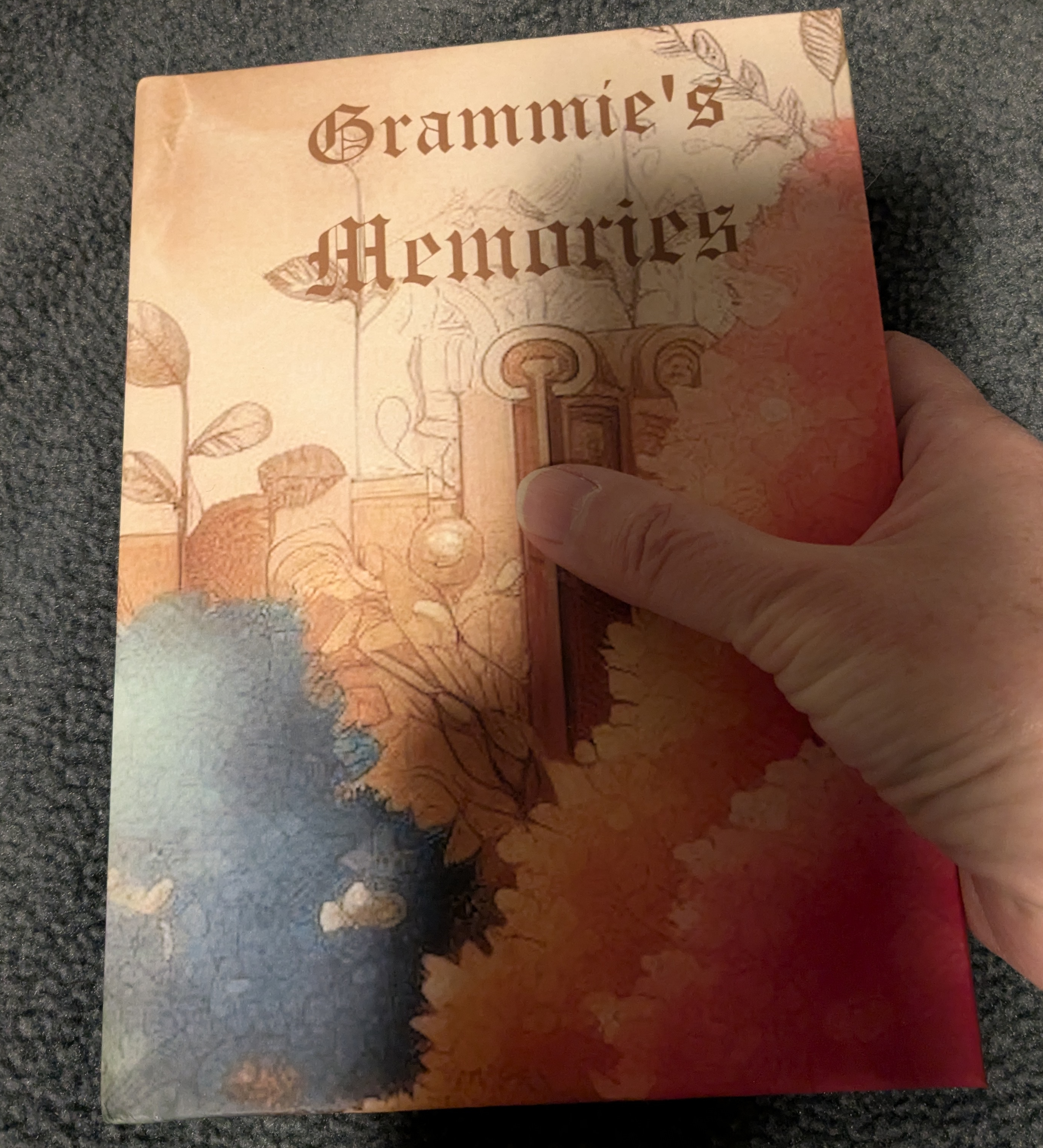 Grammie's Memories: Elegant Blank Hardcover Journal for Treasured Stories and Family Keepsakes product thumbnail image Grammie's Memories: Elegant Blank Hardcover Journal for Treasured Stories and Family Keepsakes product thumbnail image