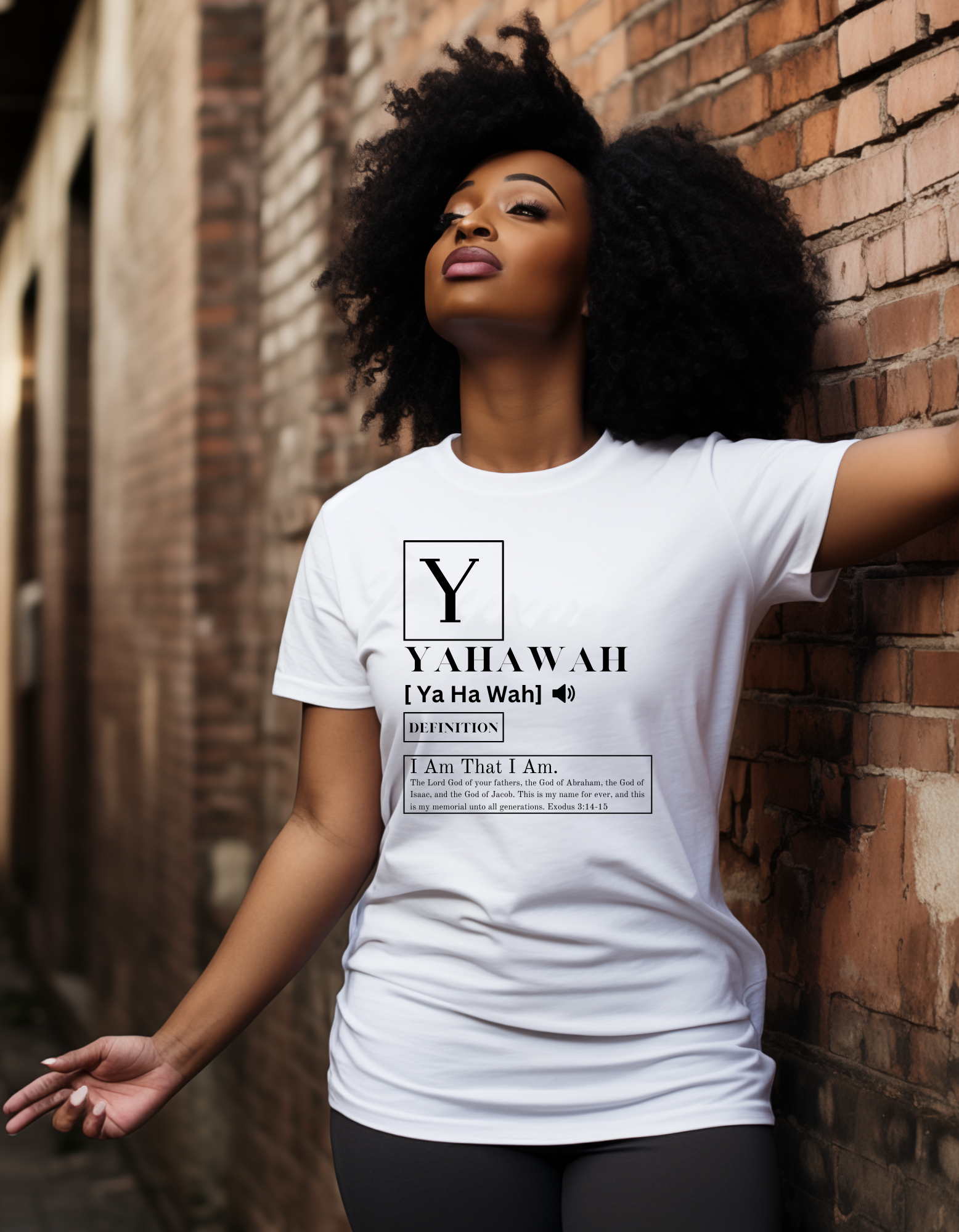 Yahawah Defined Unisex Garment-Dyed T-shirt, Inspirational Tee, Spiritual Gift, Christian Apparel, Casual Wear, Unique Definition Shirt