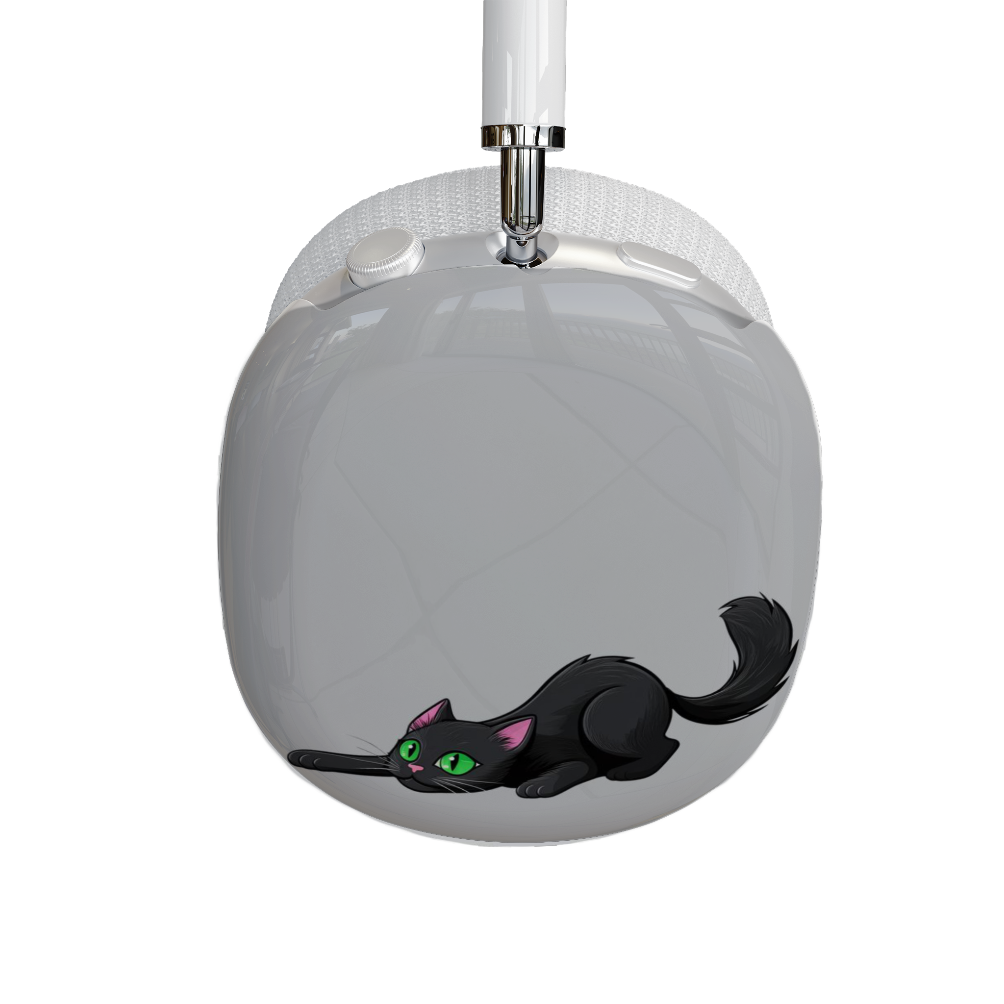Black Kitten AirPods Max Case – Meow Universe Edition product thumbnail image