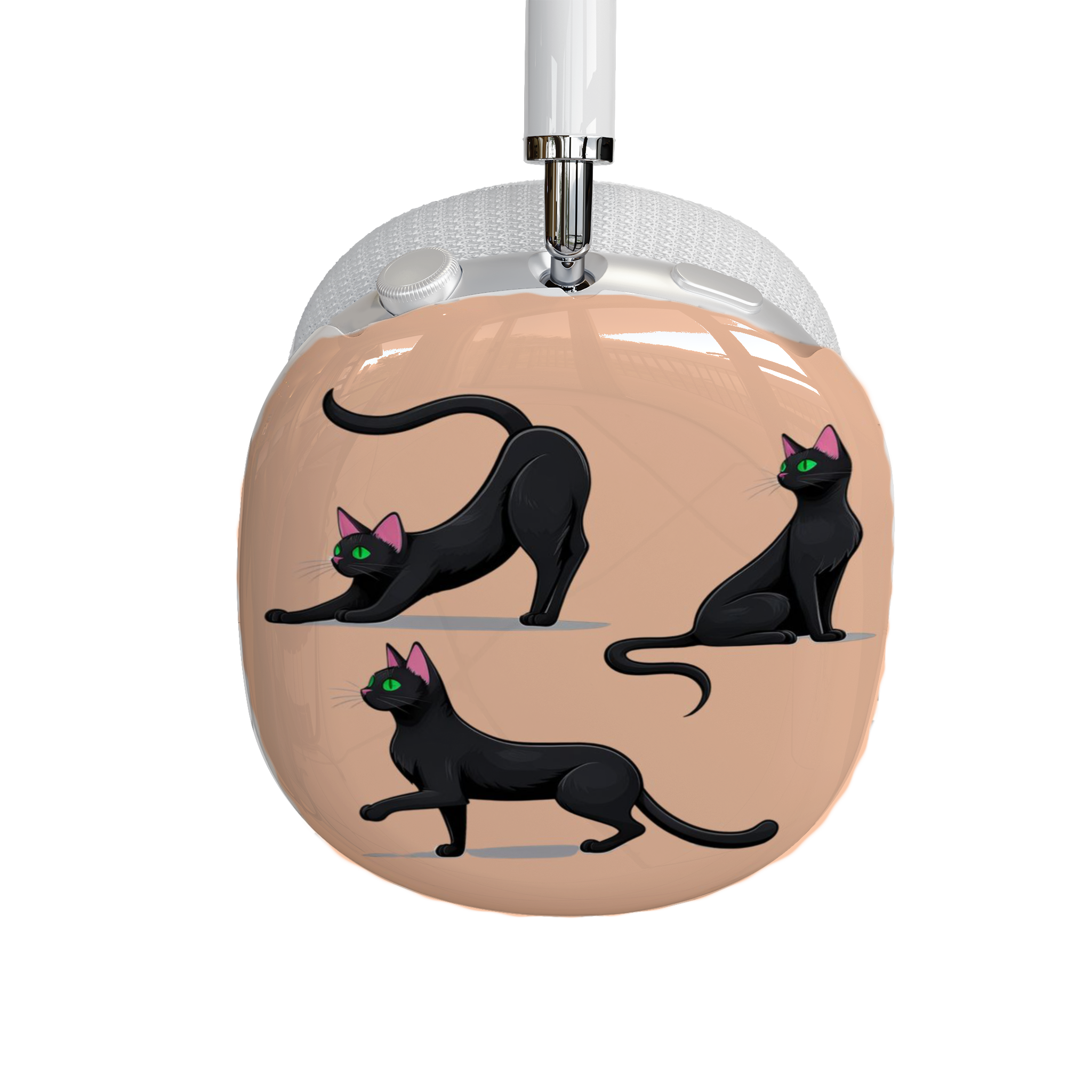 Cute Black Cat AirPod Max Cases - Stylish and Protective Accessories product thumbnail image Cute Black Cat AirPod Max Cases - Stylish and Protective Accessories product thumbnail image