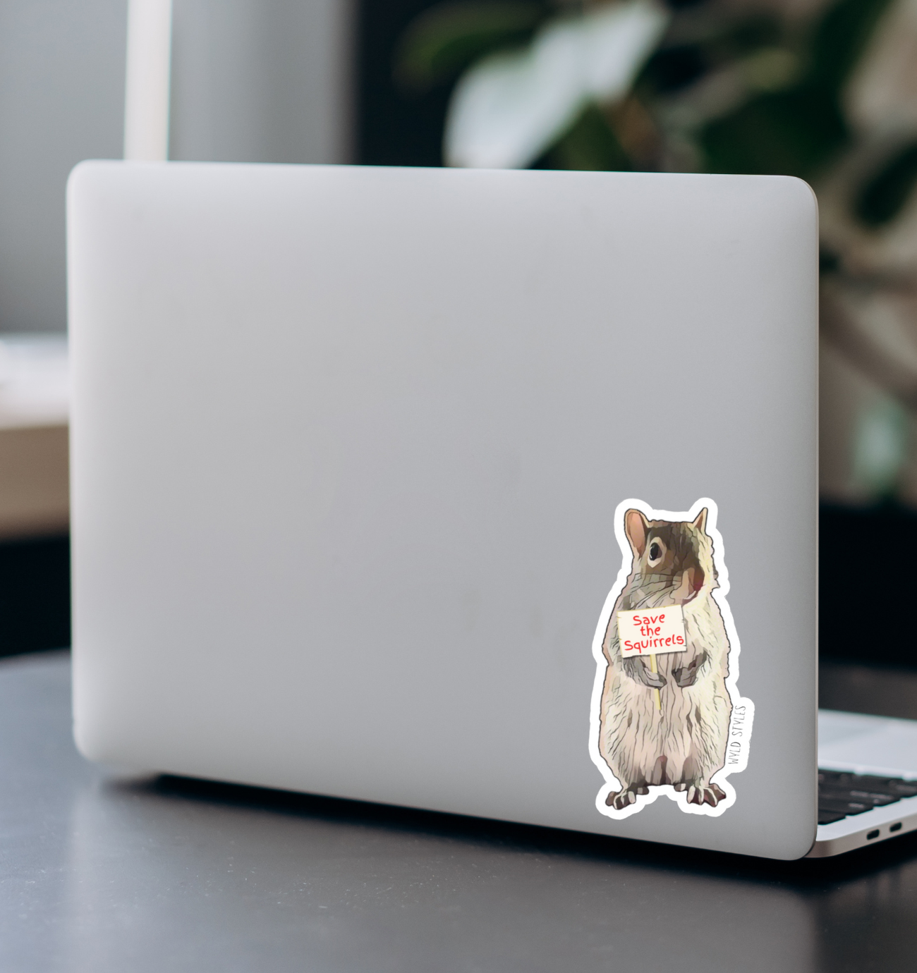 Protest Squirrel Sticker product thumbnail image Protest Squirrel Sticker product thumbnail image