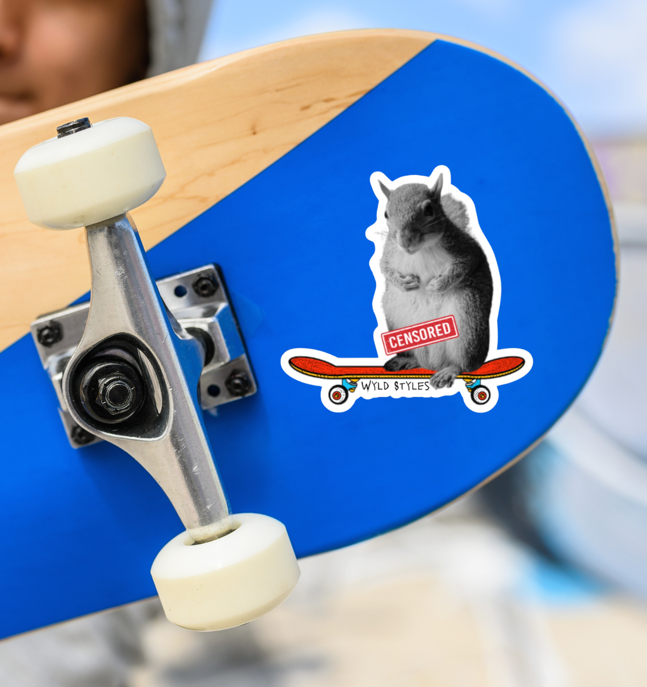 Sk8r Squirrel Sticker product thumbnail image
