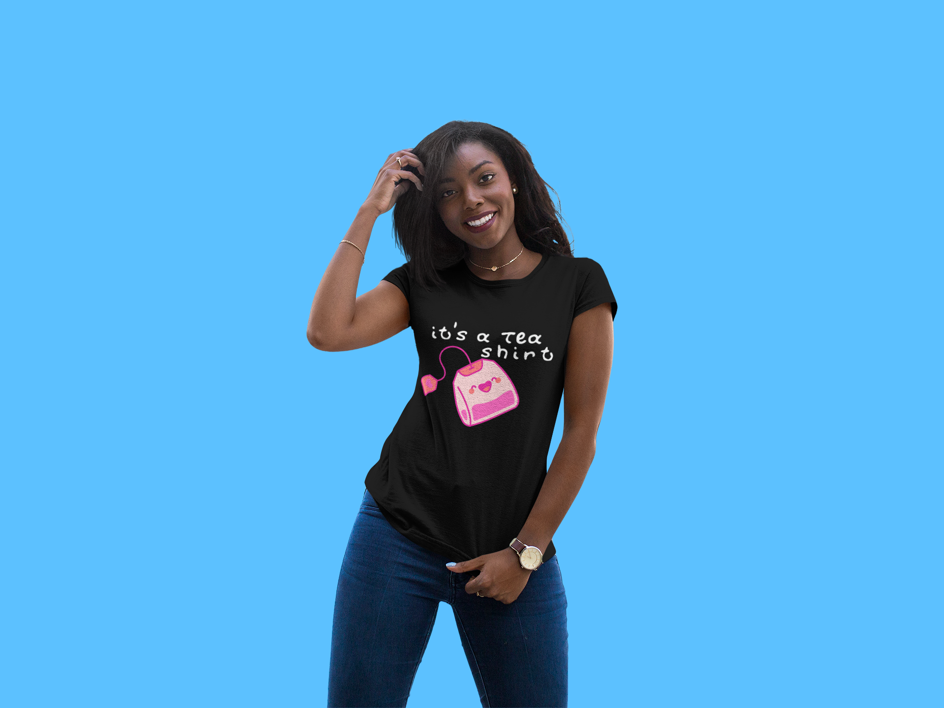 Tea Shirt Unisex Jersey Tee - Trendy Fashion for Everyday Wear - Express Delivery Available.