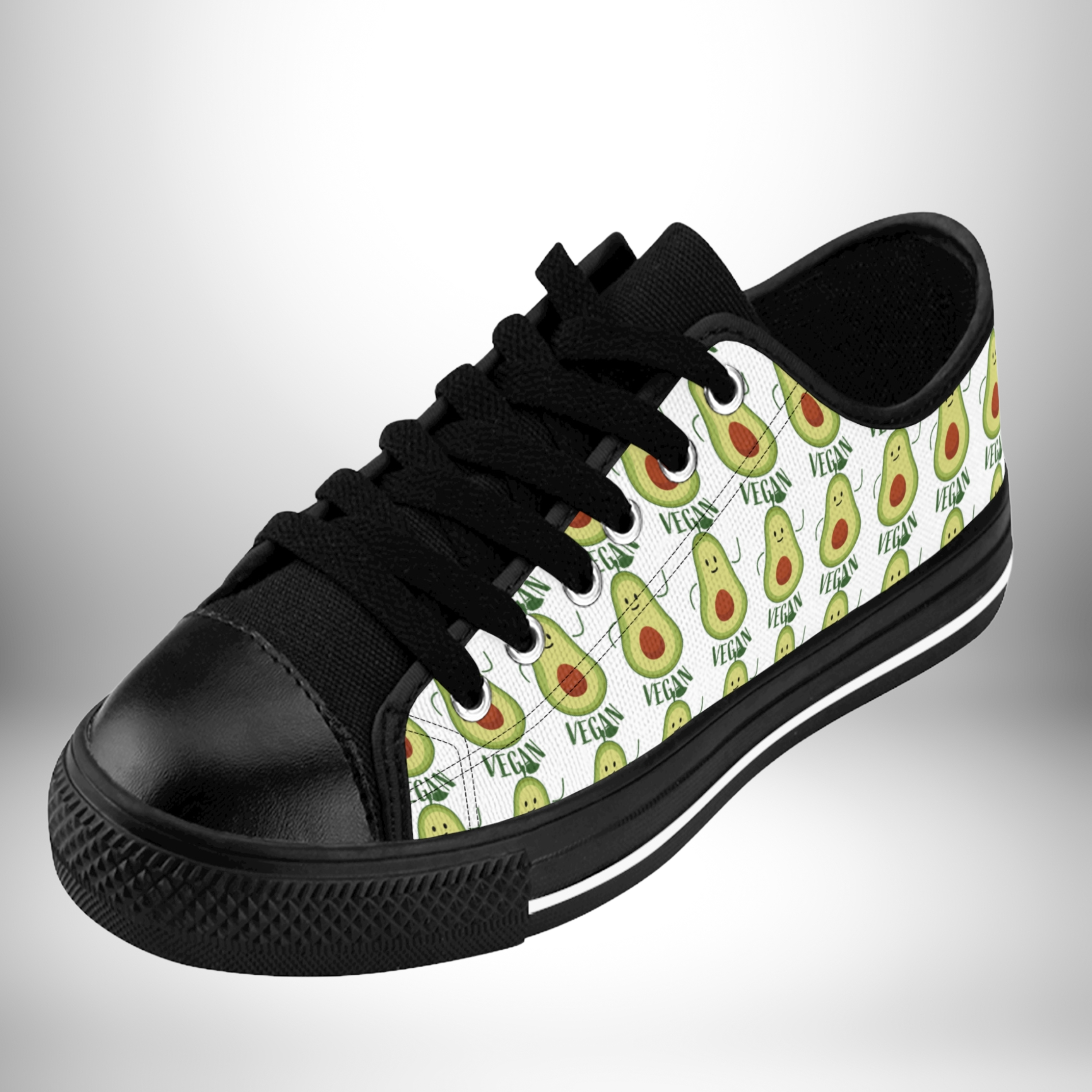 Avocado Vegan Pride Women's Sneakers product thumbnail image
