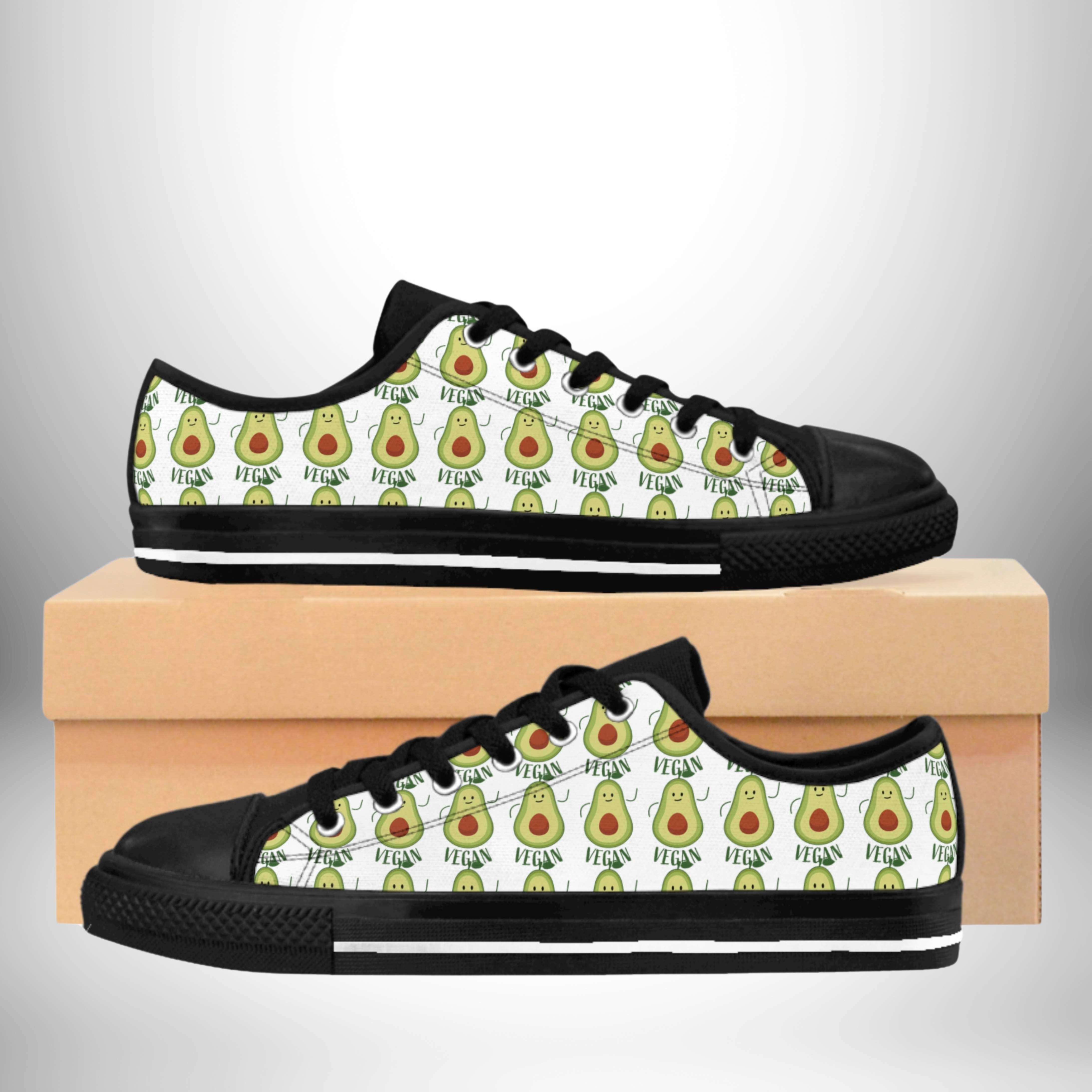 Avocado Vegan Pride Women's Sneakers