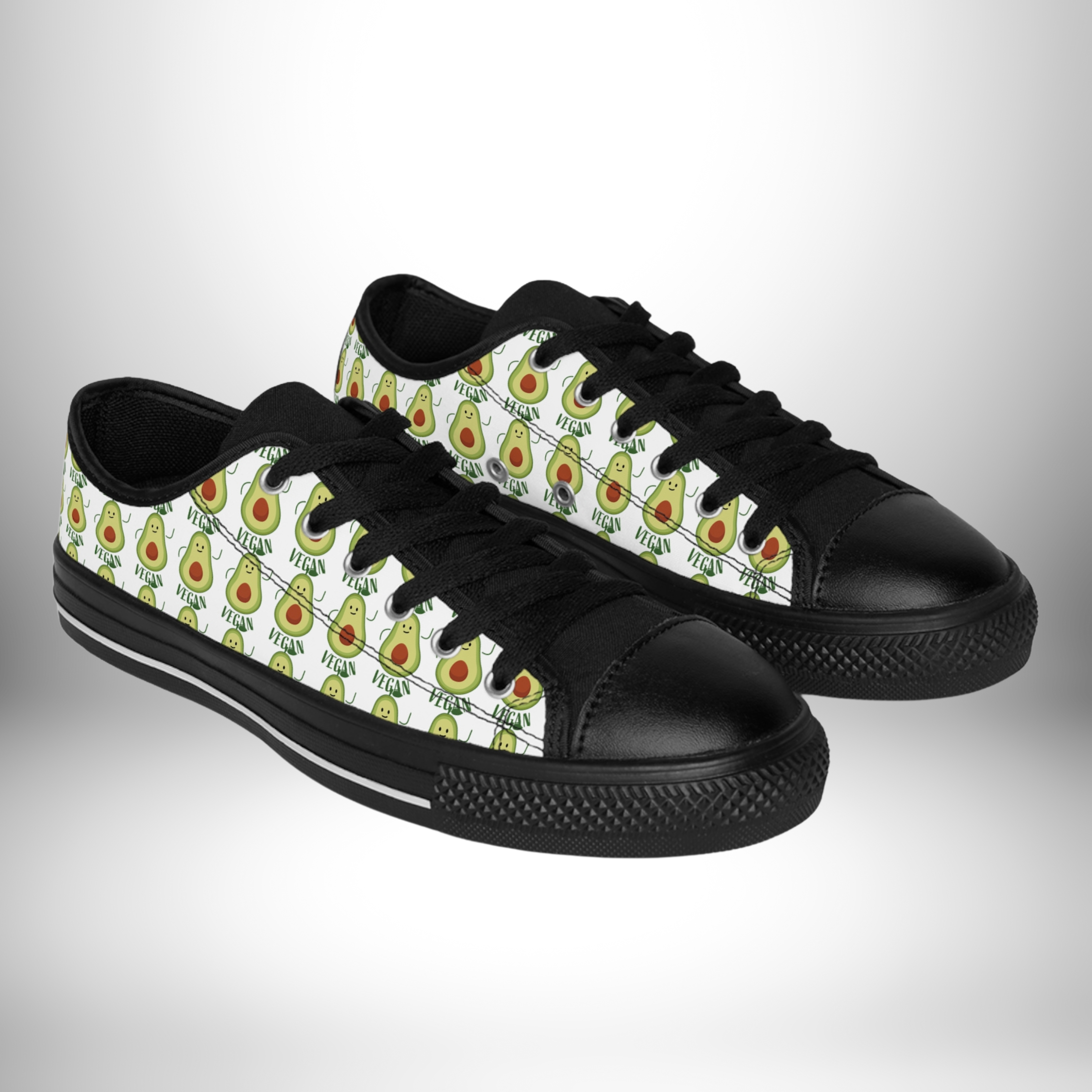 Avocado Vegan Pride Women's Sneakers product thumbnail image