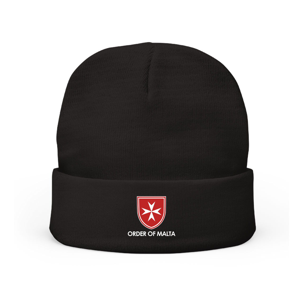 Order of Malta - Cozy Knit Beanie with Custom Embroidery - Perfect for Winter & Outdoor Adventures Order of Malta - Cozy Knit Beanie with Custom Embroidery - Perfect for Winter & Outdoor Adventures