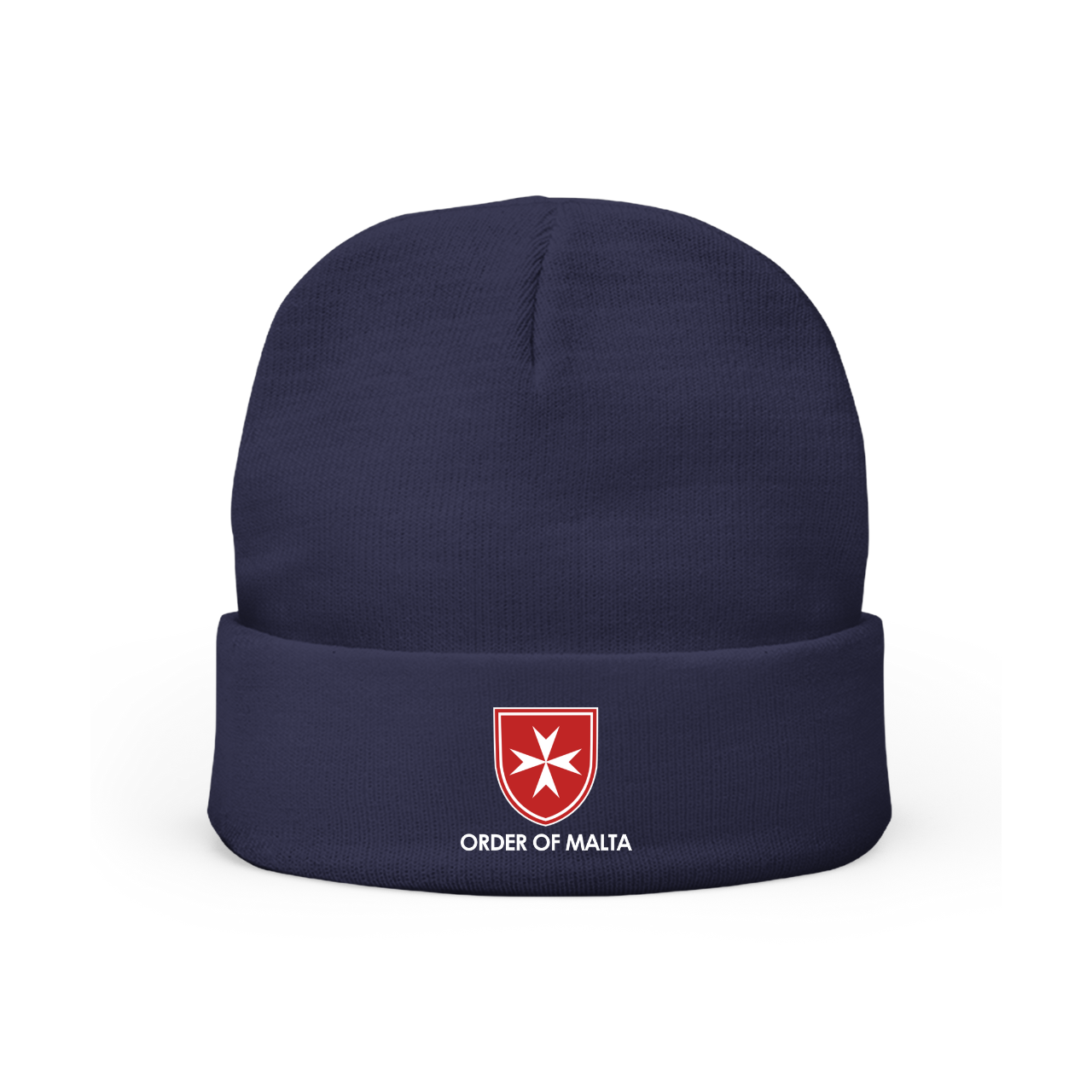 Order of Malta - Cozy Knit Beanie with Custom Embroidery - Perfect for Winter & Outdoor Adventures product thumbnail image Order of Malta - Cozy Knit Beanie with Custom Embroidery - Perfect for Winter & Outdoor Adventures product thumbnail image
