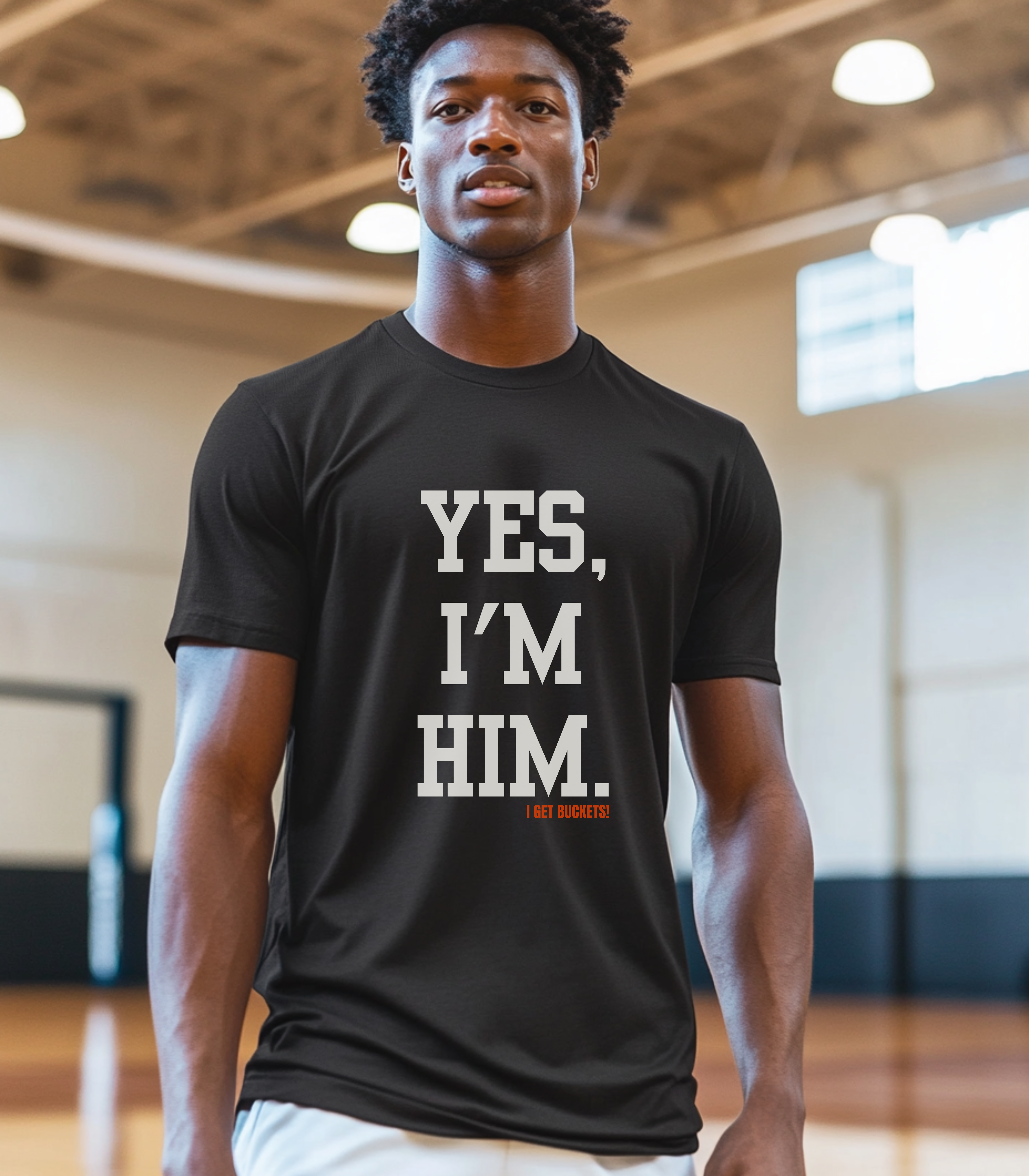 Yes I'm Him Basketball Shirt, Basketball T-shirt, Team Basketball Shirts, Basketball Gifts, Basketball Team Shirts product thumbnail image Yes I'm Him Basketball Shirt, Basketball T-shirt, Team Basketball Shirts, Basketball Gifts, Basketball Team Shirts product thumbnail image
