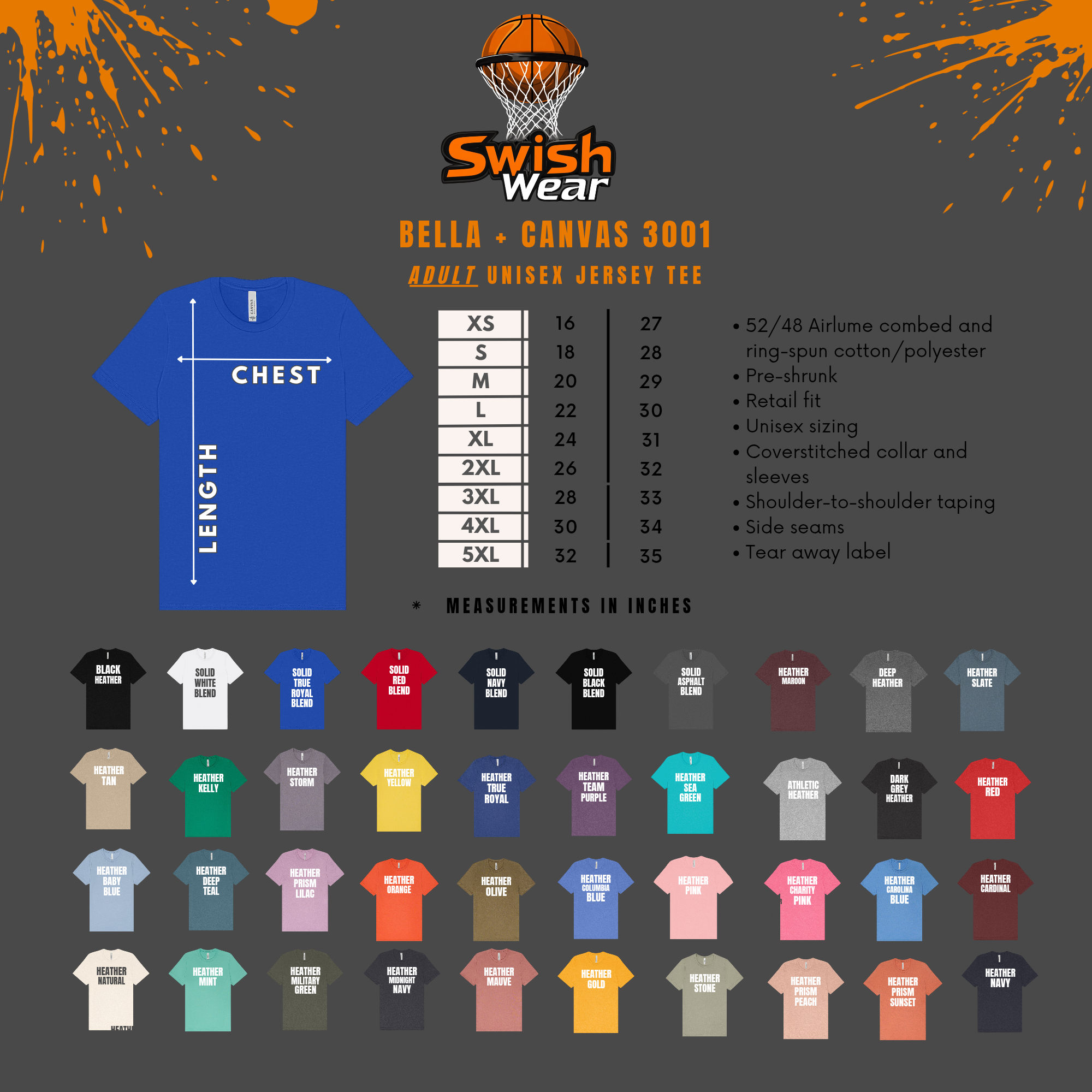 Swish Wear for the Culture Basketball Graphic Tshirt, Basketball Lovers shirt, Basketball Team gifts, March Madness, It's Bracket Season, Basketball Shirts  product thumbnail image