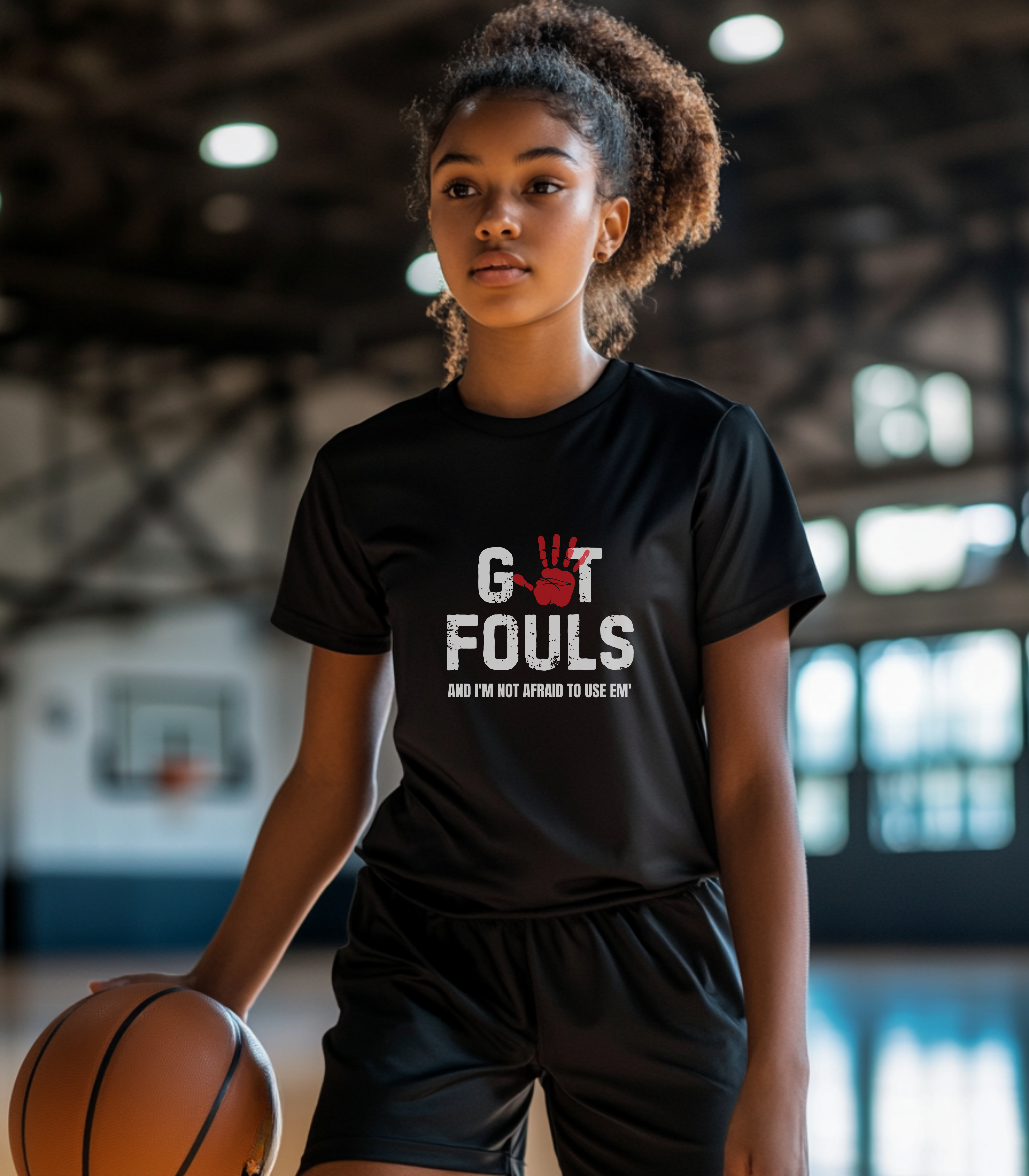 I've got 5 Fouls Basketball Graphic Tshirt, Basketball Lovers shirt, Basketball Team gift, Basketball Shirts, March Madness, Bracket Season, Summer League, AAU product thumbnail image