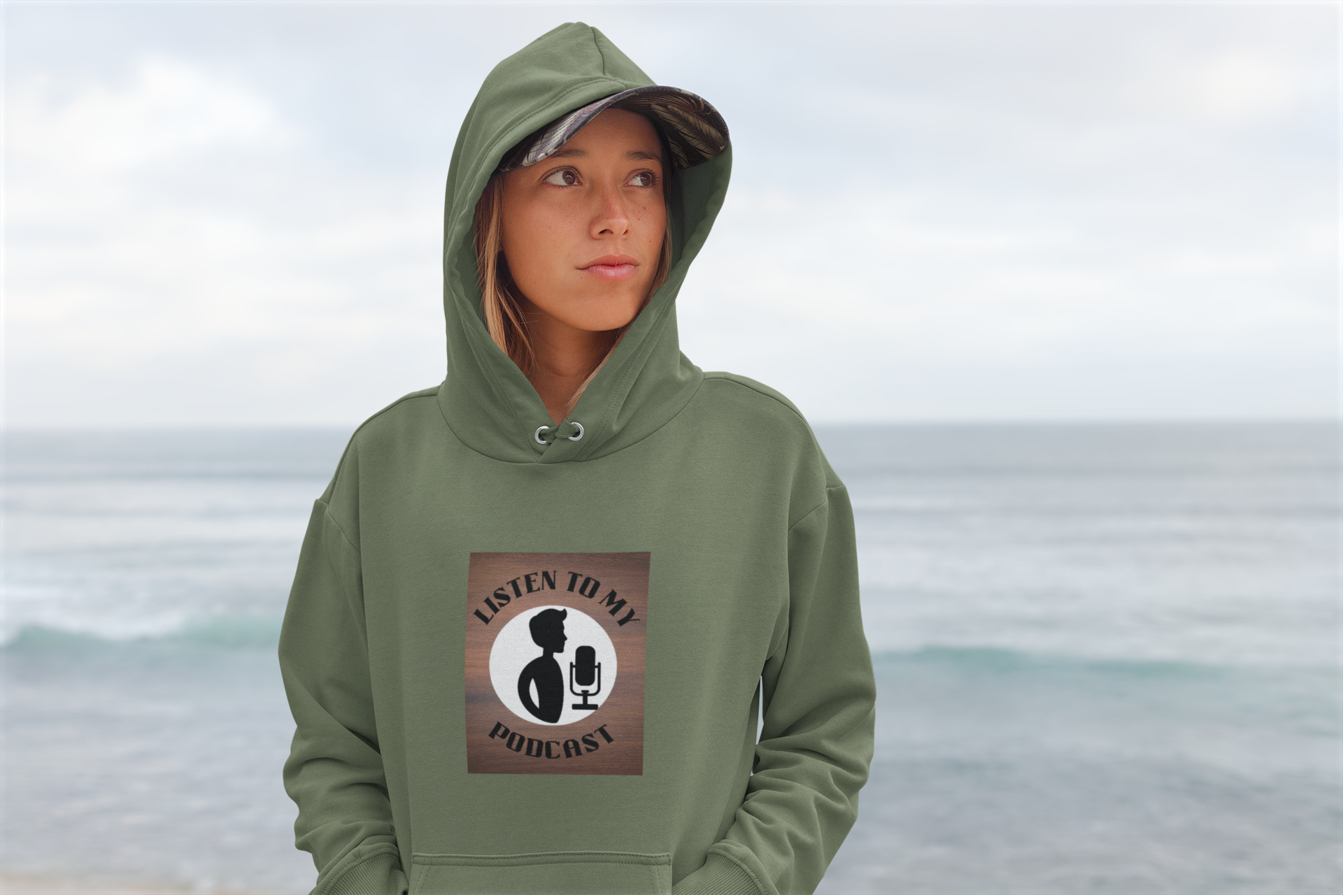Podcast Lover Hoodie product thumbnail image