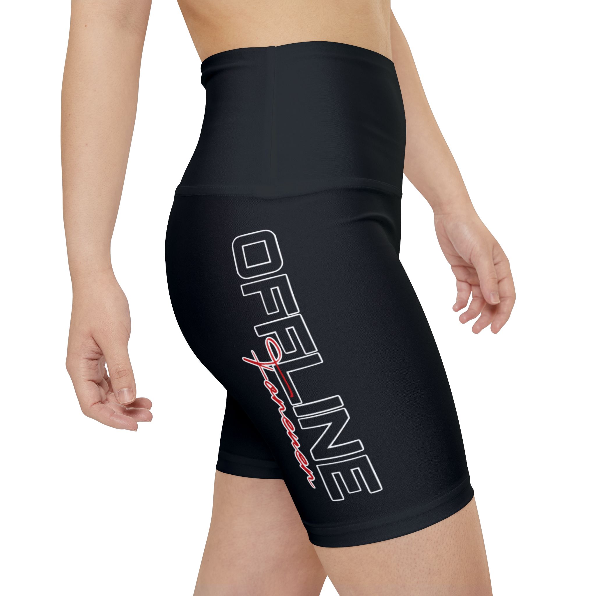 Offline Forever Women's Workout Shorts (AOP) product thumbnail image Offline Forever Women's Workout Shorts (AOP) product thumbnail image