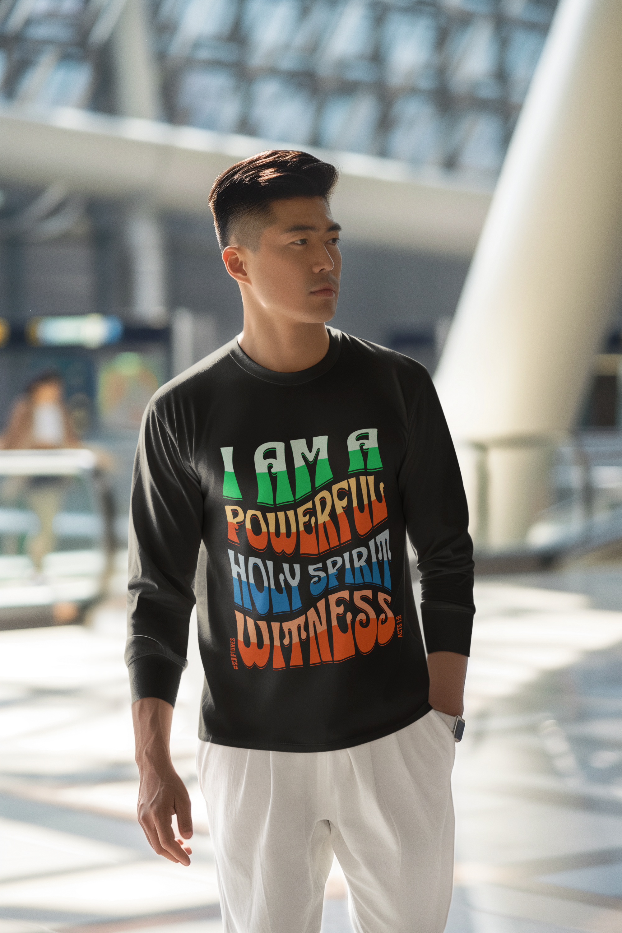 #IAAPHSW - I Am A Powerful Holy Spirit Witness - Acts 1:8 - Dark Shirt - Christian TShirt - Unisex Short Sleeve Jersey Shirt #IAAPHSW - I Am A Powerful Holy Spirit Witness - Acts 1:8 - Dark Shirt - Christian TShirt - Unisex Short Sleeve Jersey Shirt