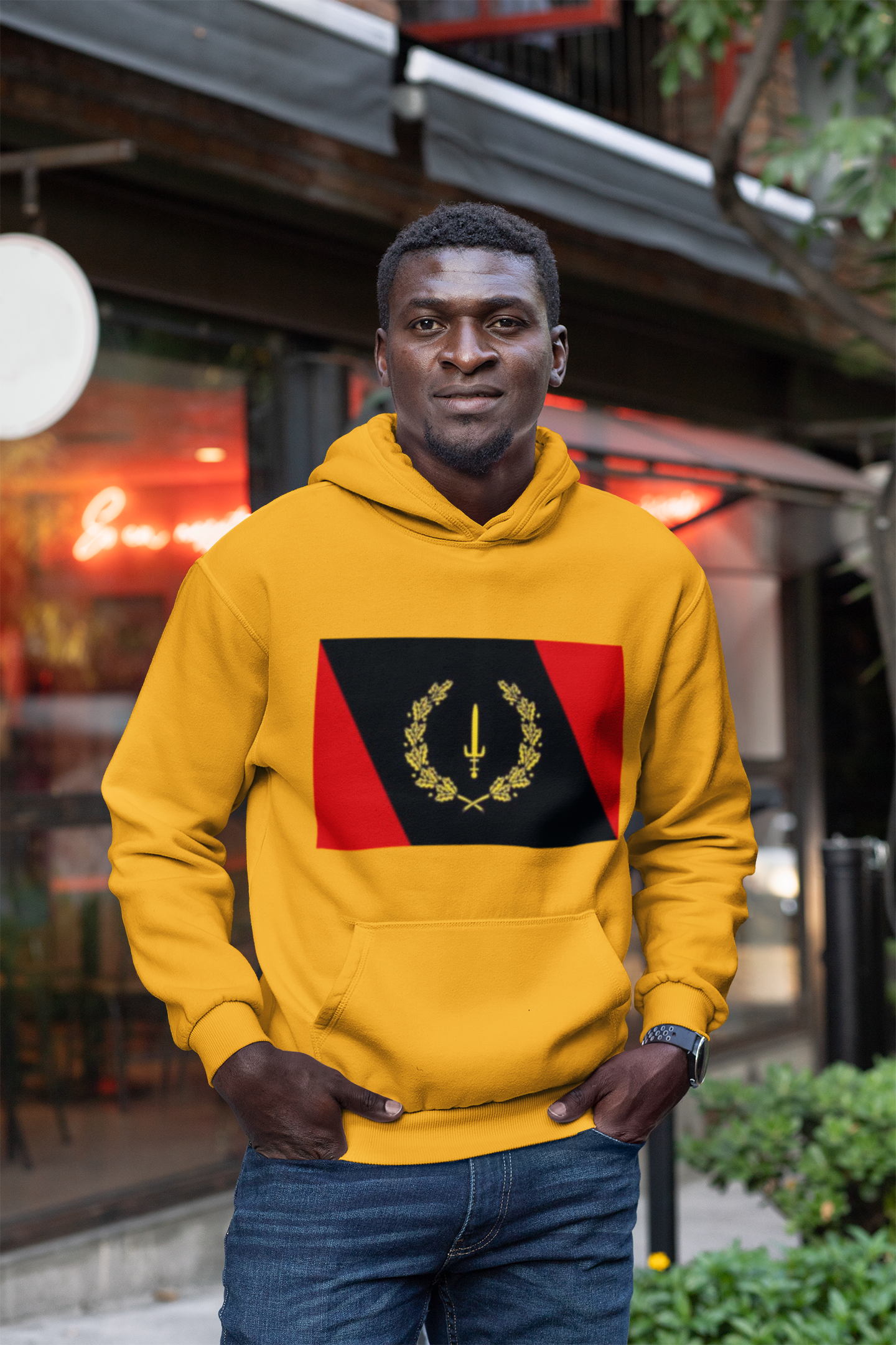 Soulaani Flag Unisex Heavy Blend Hooded Sweatshirt - Empowering Comfort for All product thumbnail image Soulaani Flag Unisex Heavy Blend Hooded Sweatshirt - Empowering Comfort for All product thumbnail image