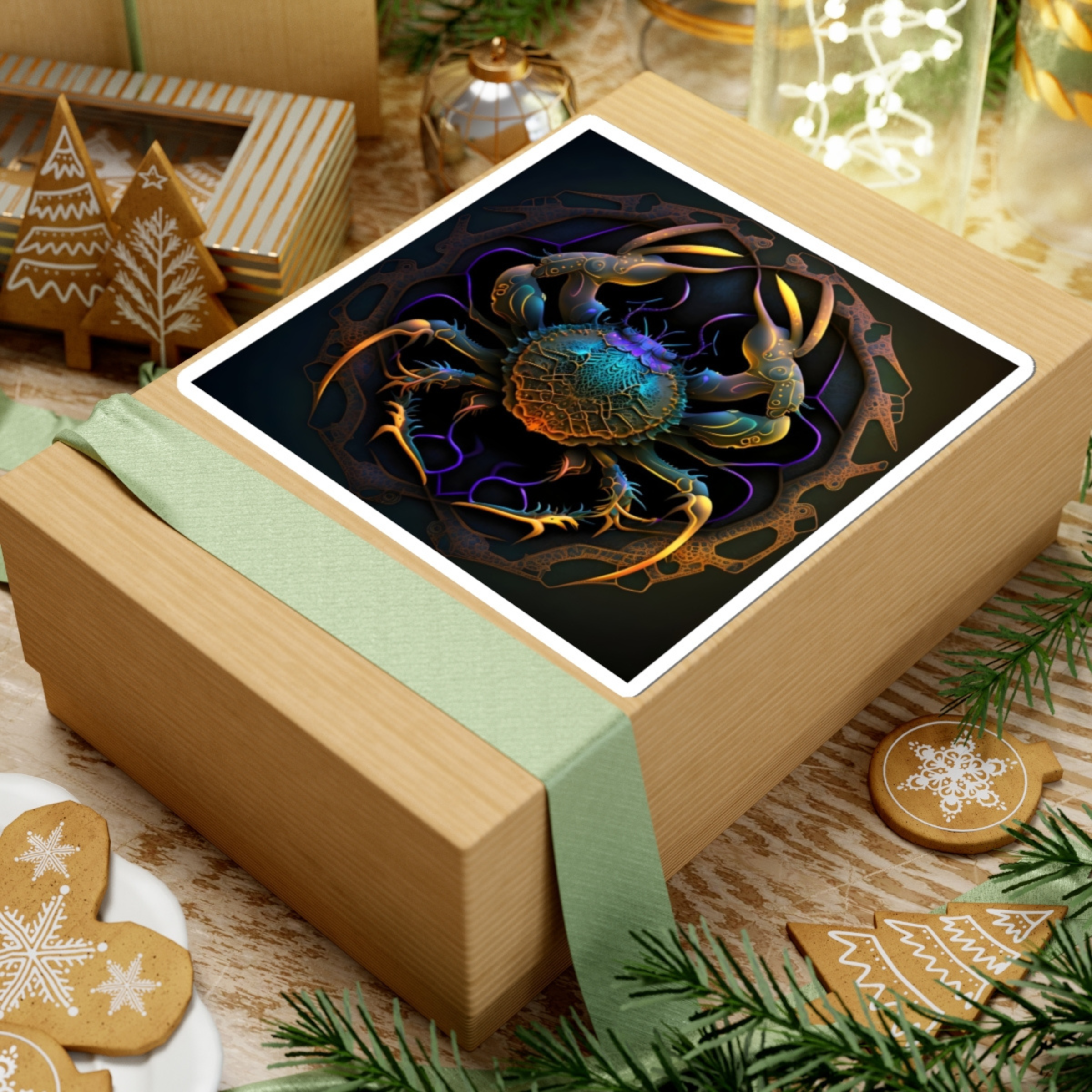 Cancer Astrological Zodiac Sign Kiss-Cut Stickers product thumbnail image Cancer Astrological Zodiac Sign Kiss-Cut Stickers product thumbnail image