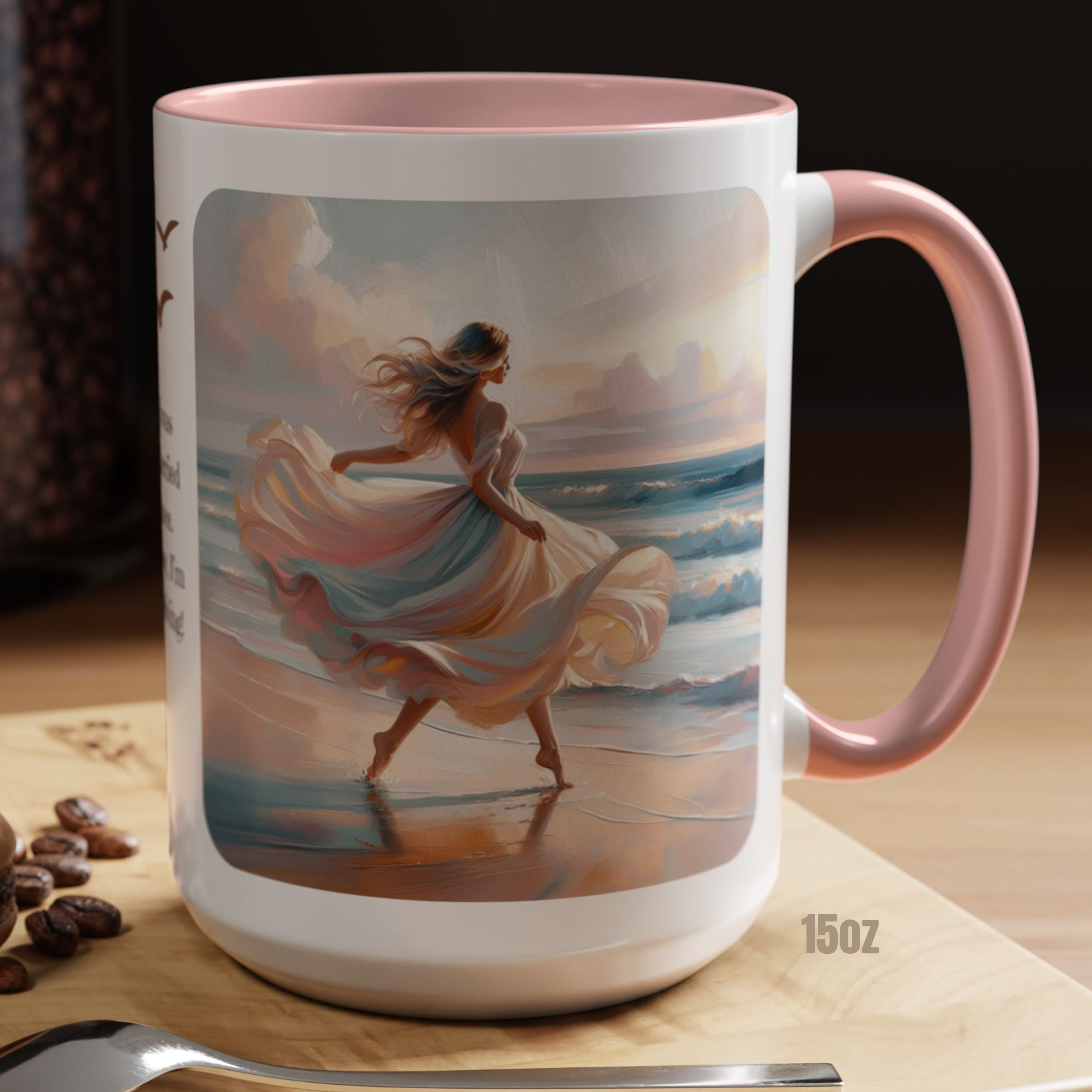 I was married once, now I'm thriving Accent Coffee Mug (11, 15oz) 8 colors