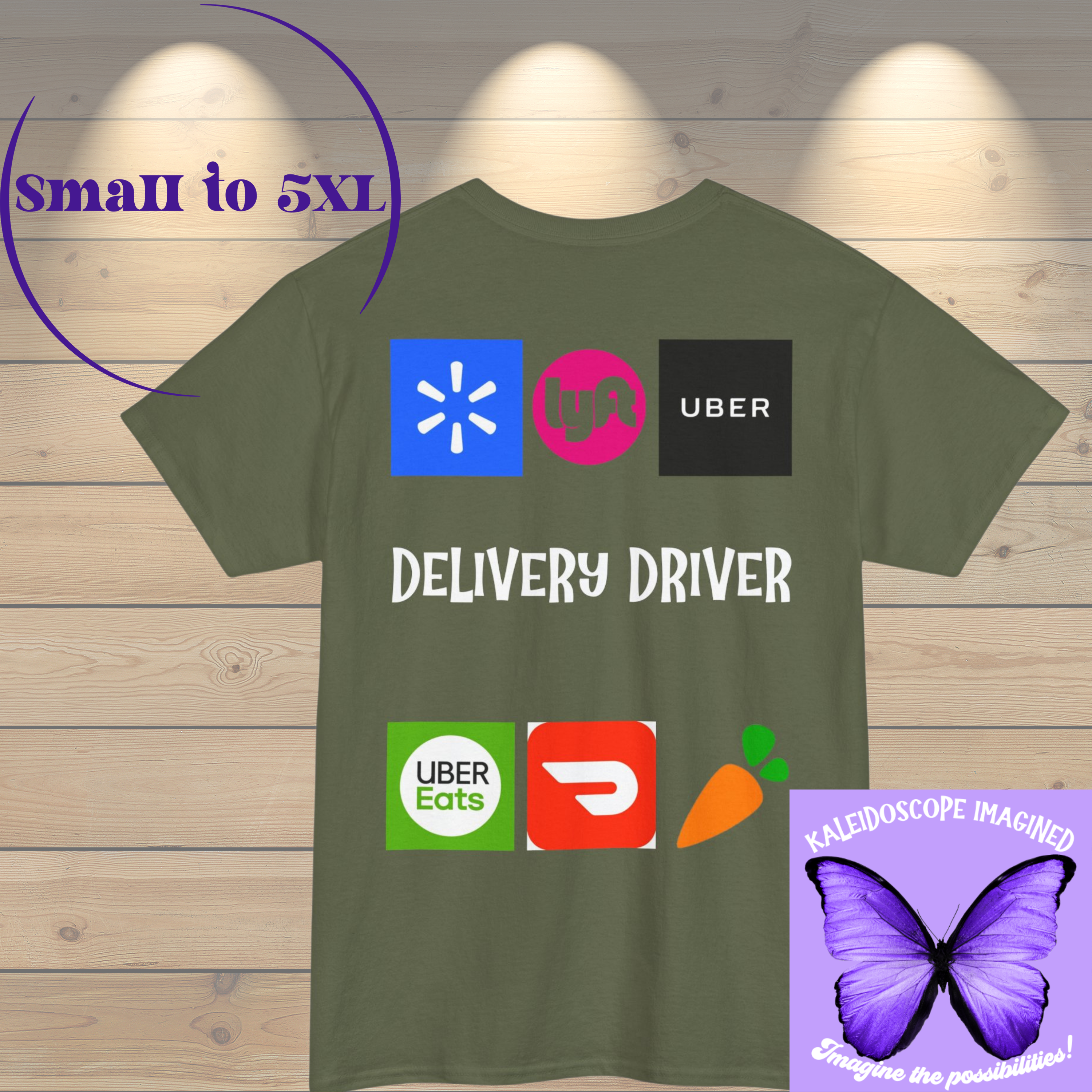 Delivery Driver Logo Tee product thumbnail image Delivery Driver Logo Tee product thumbnail image