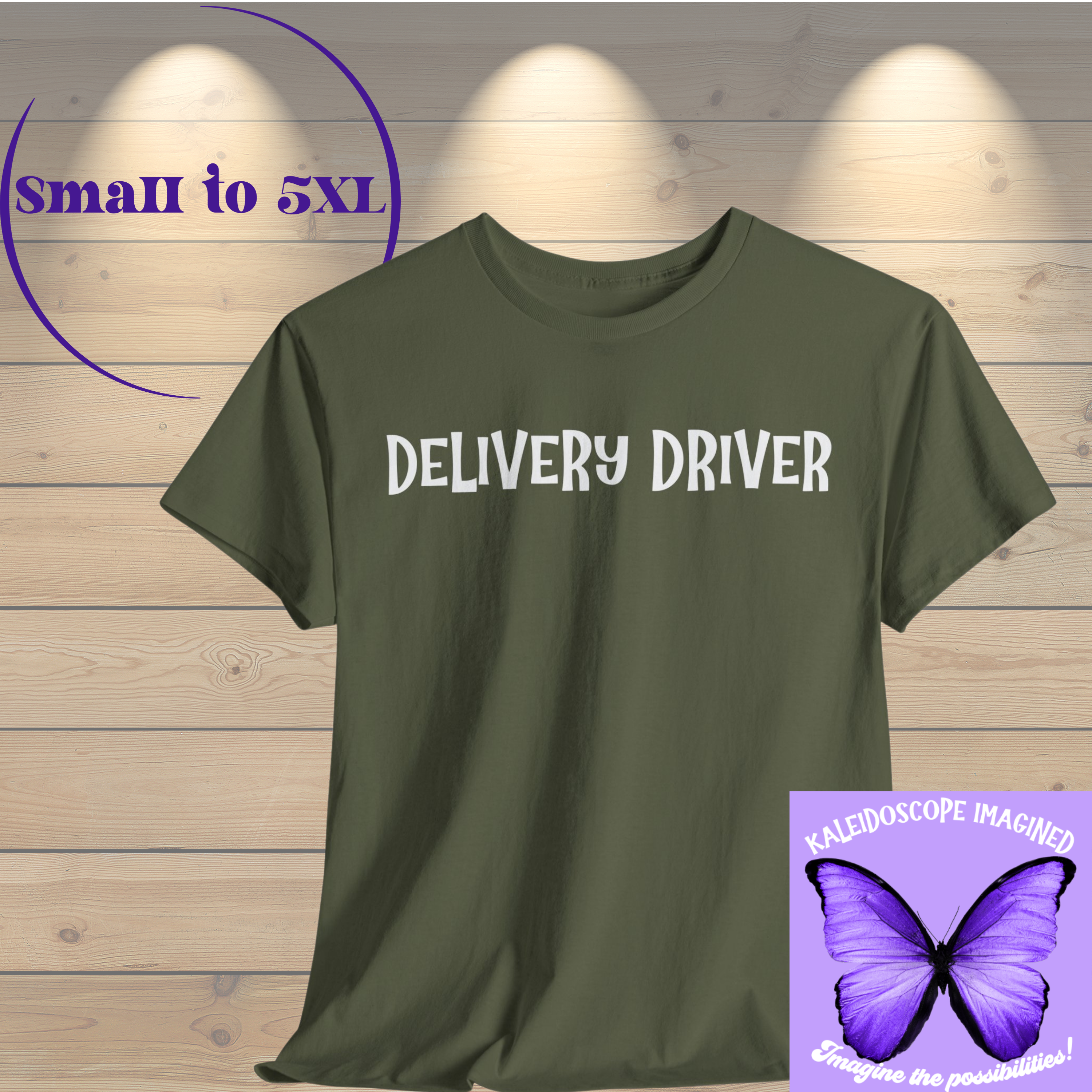 Delivery Driver Logo Tee product thumbnail image Delivery Driver Logo Tee product thumbnail image