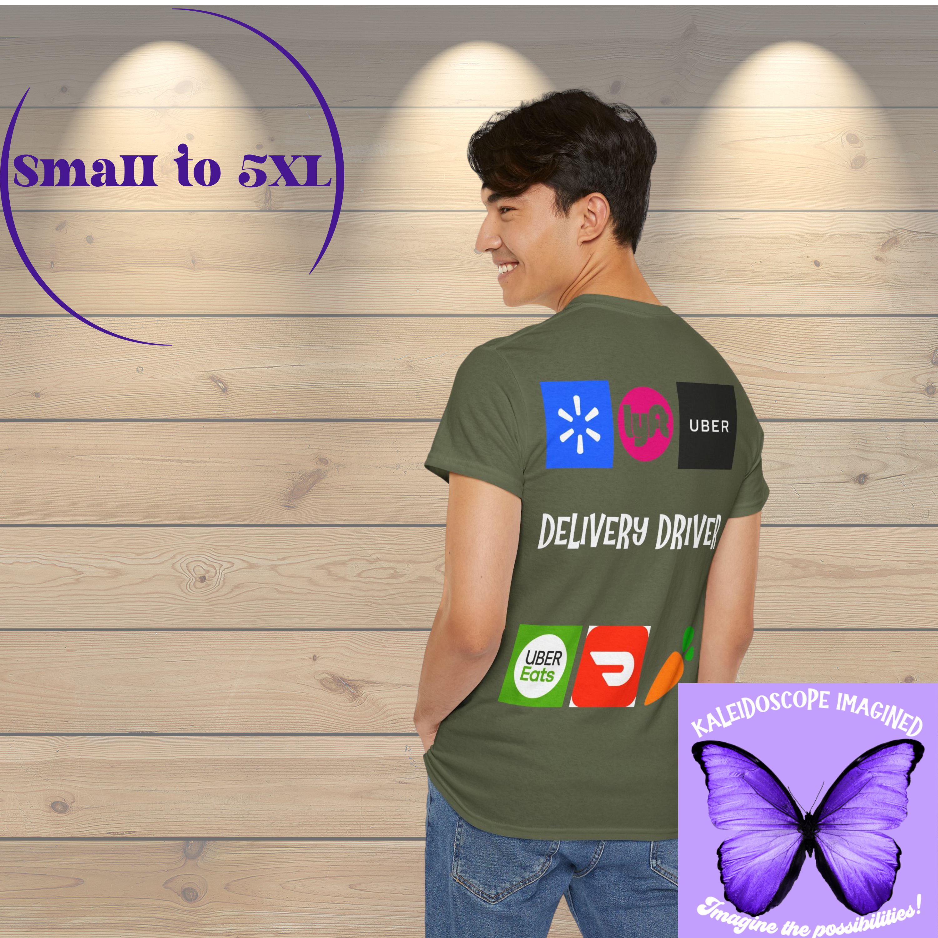 Delivery Driver Logo Tee product thumbnail image Delivery Driver Logo Tee product thumbnail image