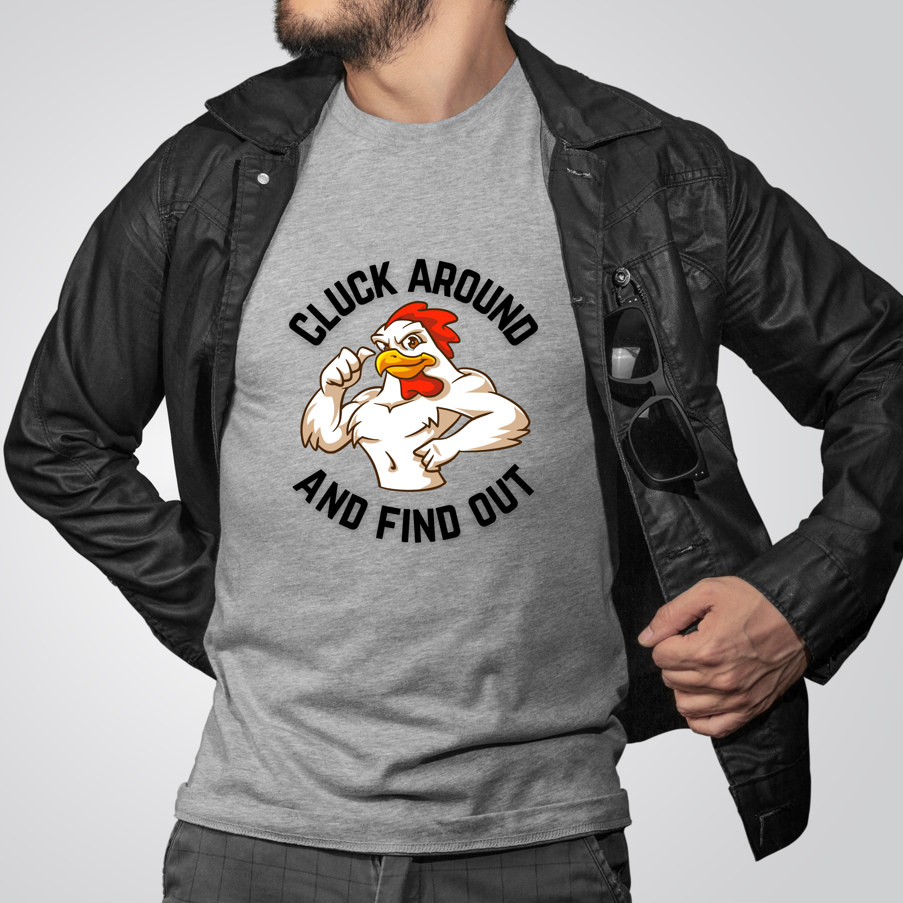 Cluck Around and Find Out- Unisex Tee product thumbnail image Cluck Around and Find Out- Unisex Tee product thumbnail image