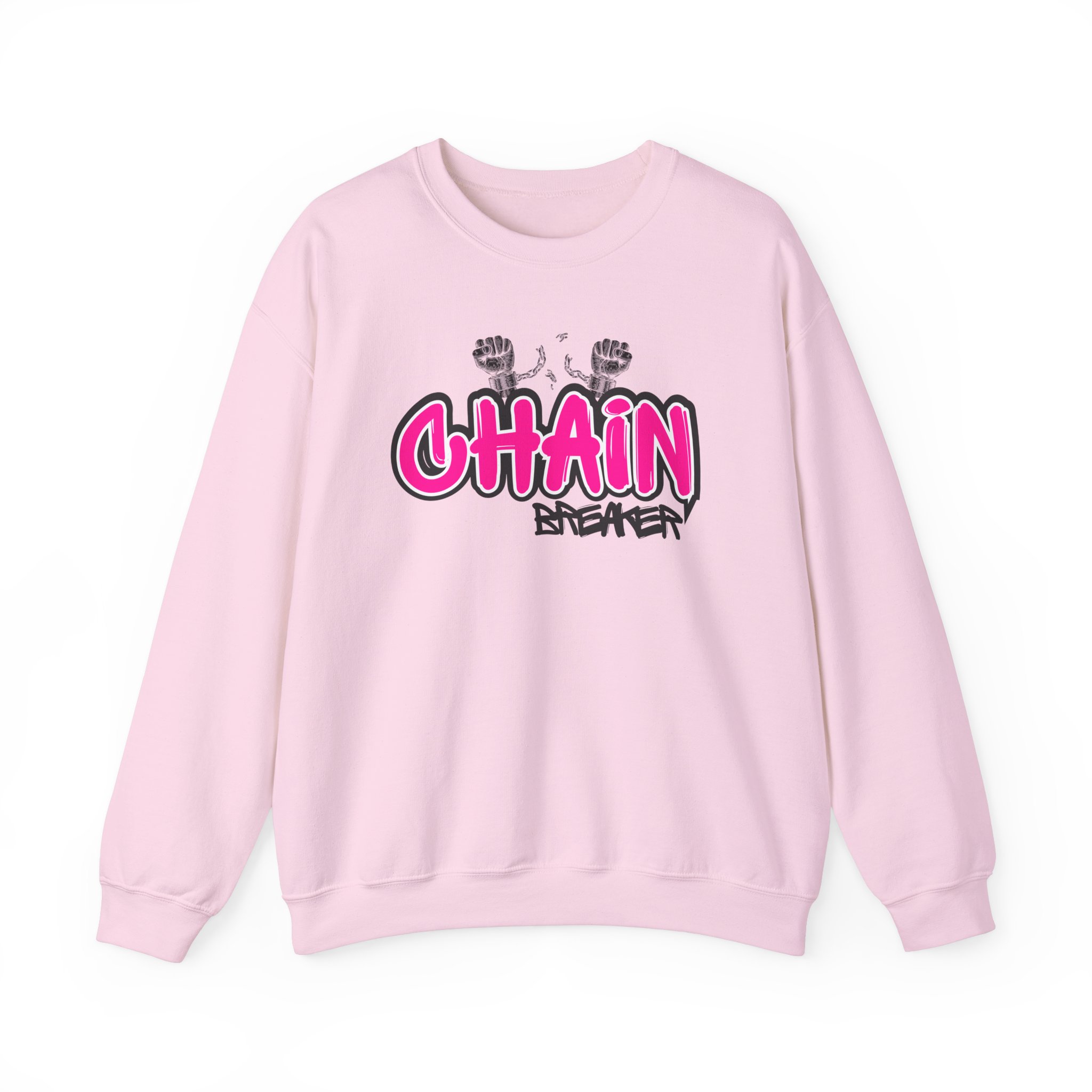 Chain Breaker Unisex Heavy Blend™ Crewneck Sweatshirt product thumbnail image Chain Breaker Unisex Heavy Blend™ Crewneck Sweatshirt product thumbnail image
