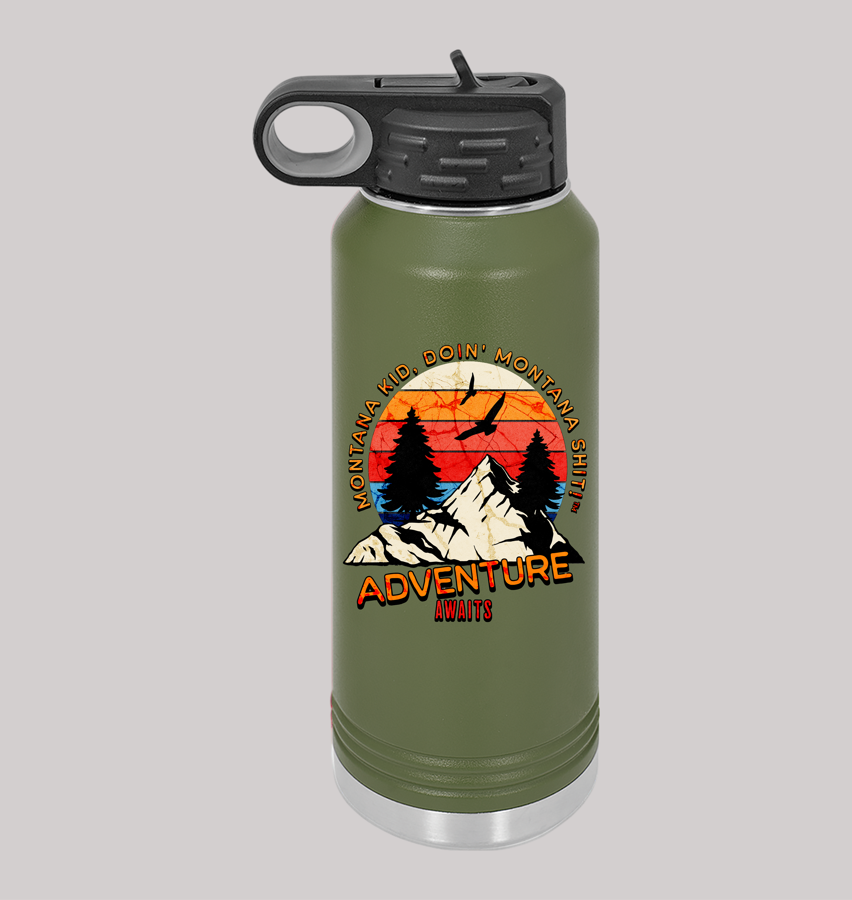 Montana Maverick Water Bottle (32oz) product thumbnail image Montana Maverick Water Bottle (32oz) product thumbnail image