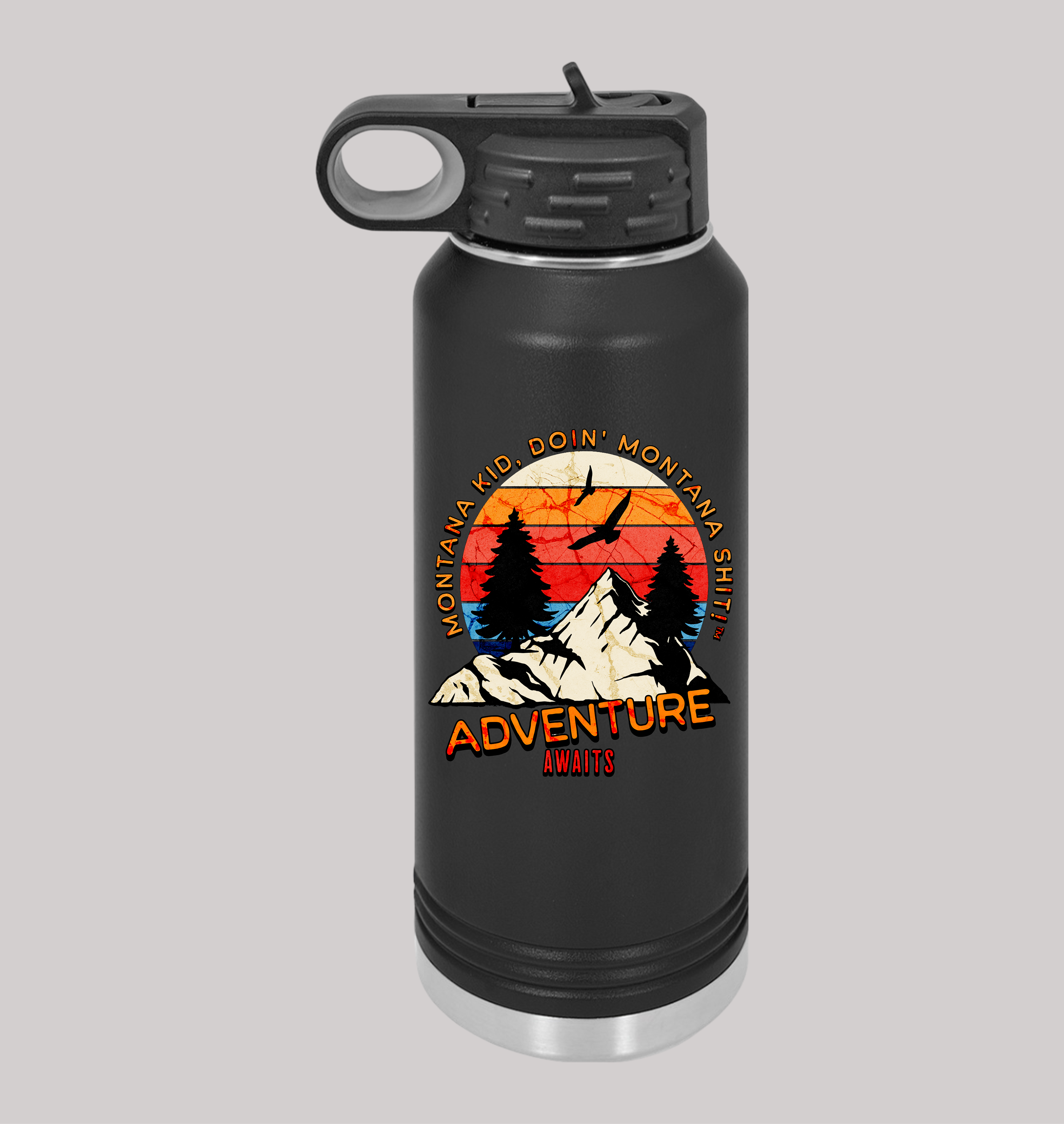 Montana Maverick Water Bottle (32oz) product thumbnail image Montana Maverick Water Bottle (32oz) product thumbnail image