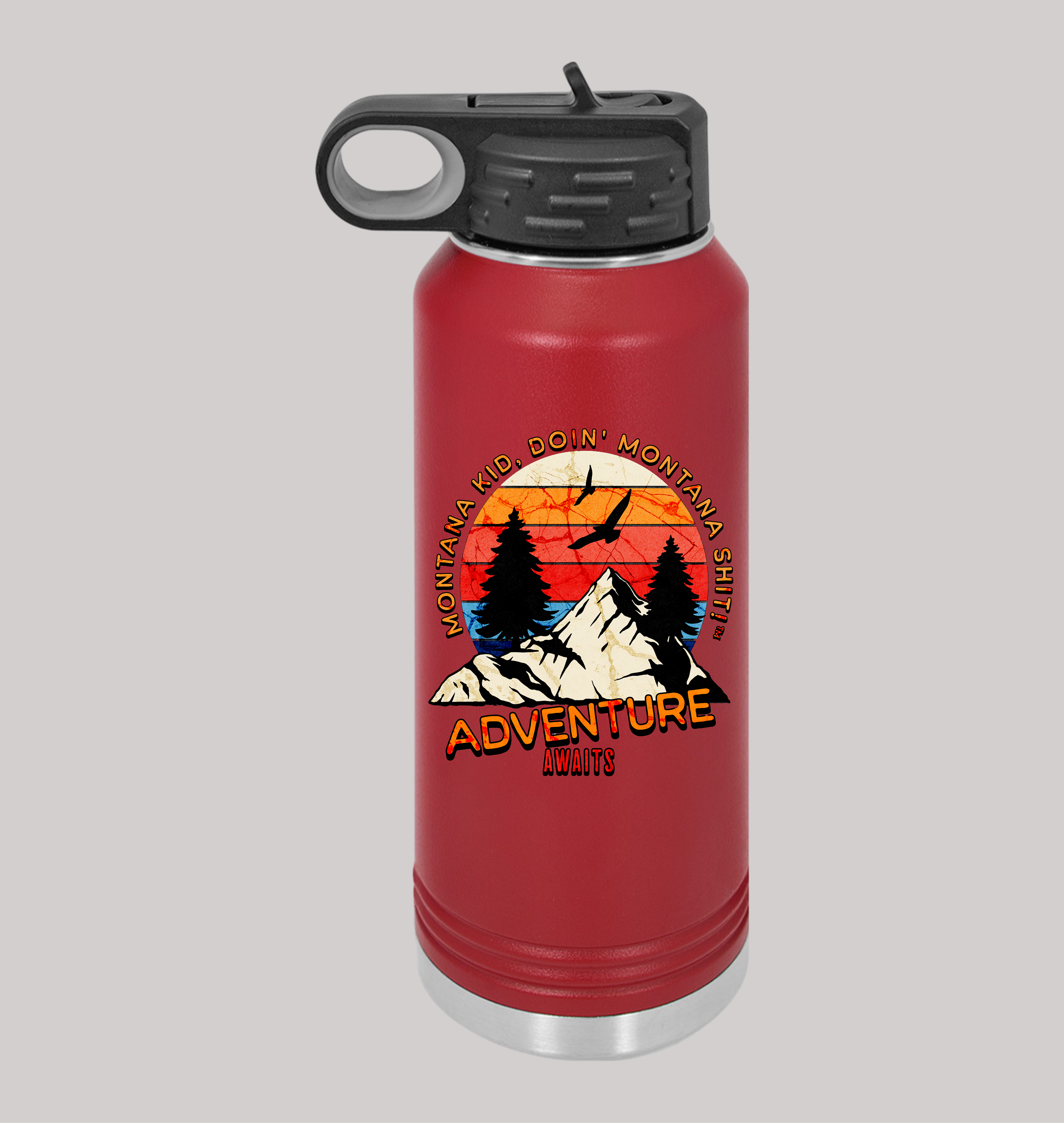 Montana Maverick Water Bottle (32oz) product thumbnail image Montana Maverick Water Bottle (32oz) product thumbnail image