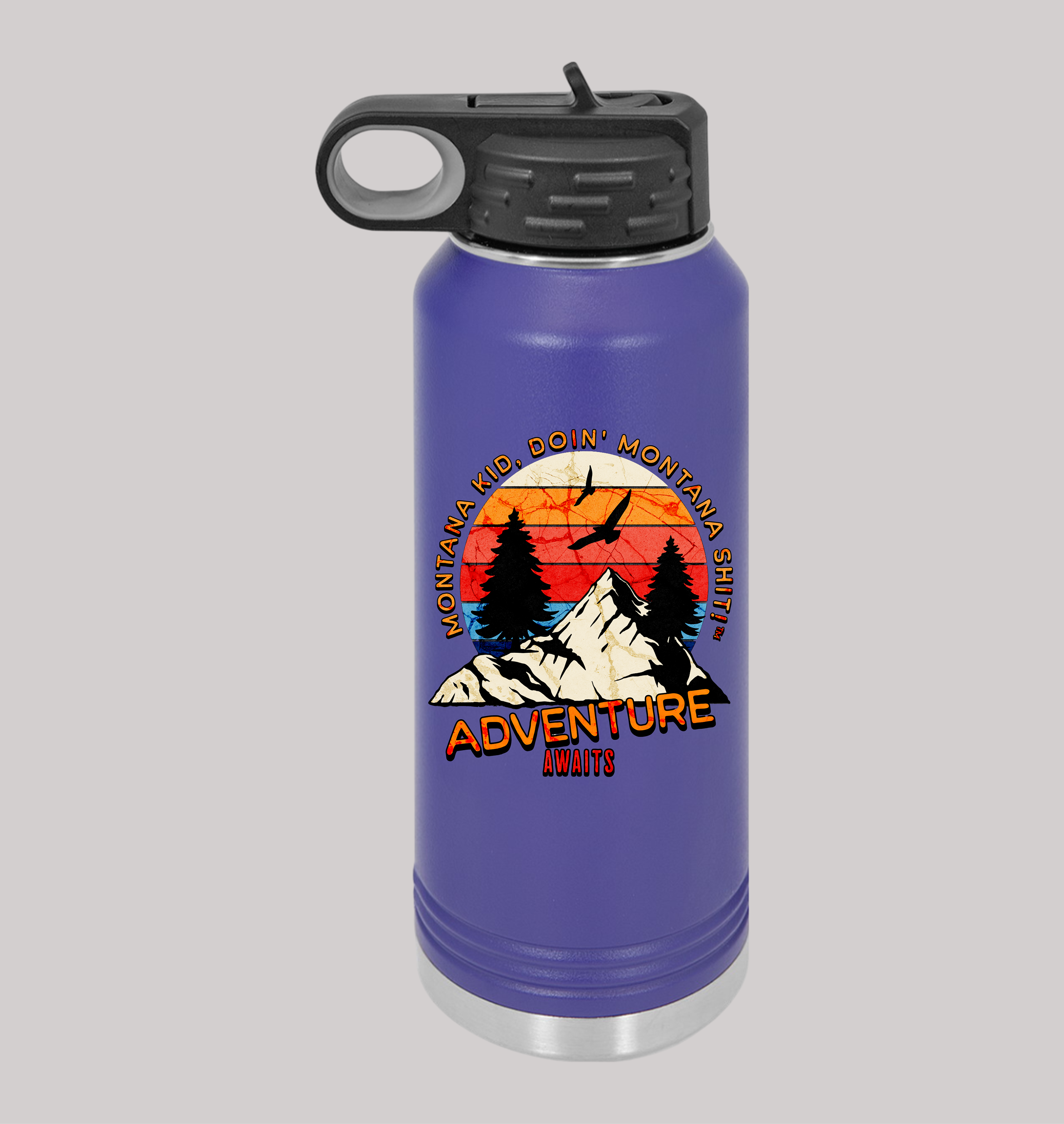 Montana Maverick Water Bottle (32oz) product thumbnail image Montana Maverick Water Bottle (32oz) product thumbnail image