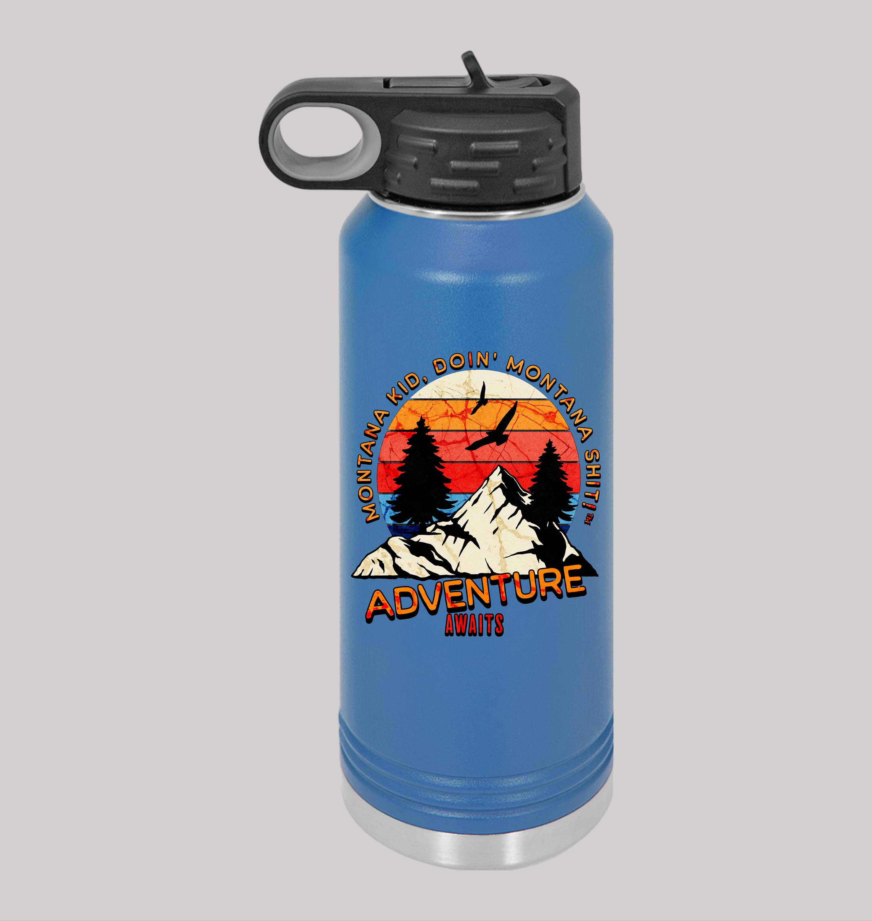 Montana Maverick Water Bottle (32oz) product thumbnail image Montana Maverick Water Bottle (32oz) product thumbnail image