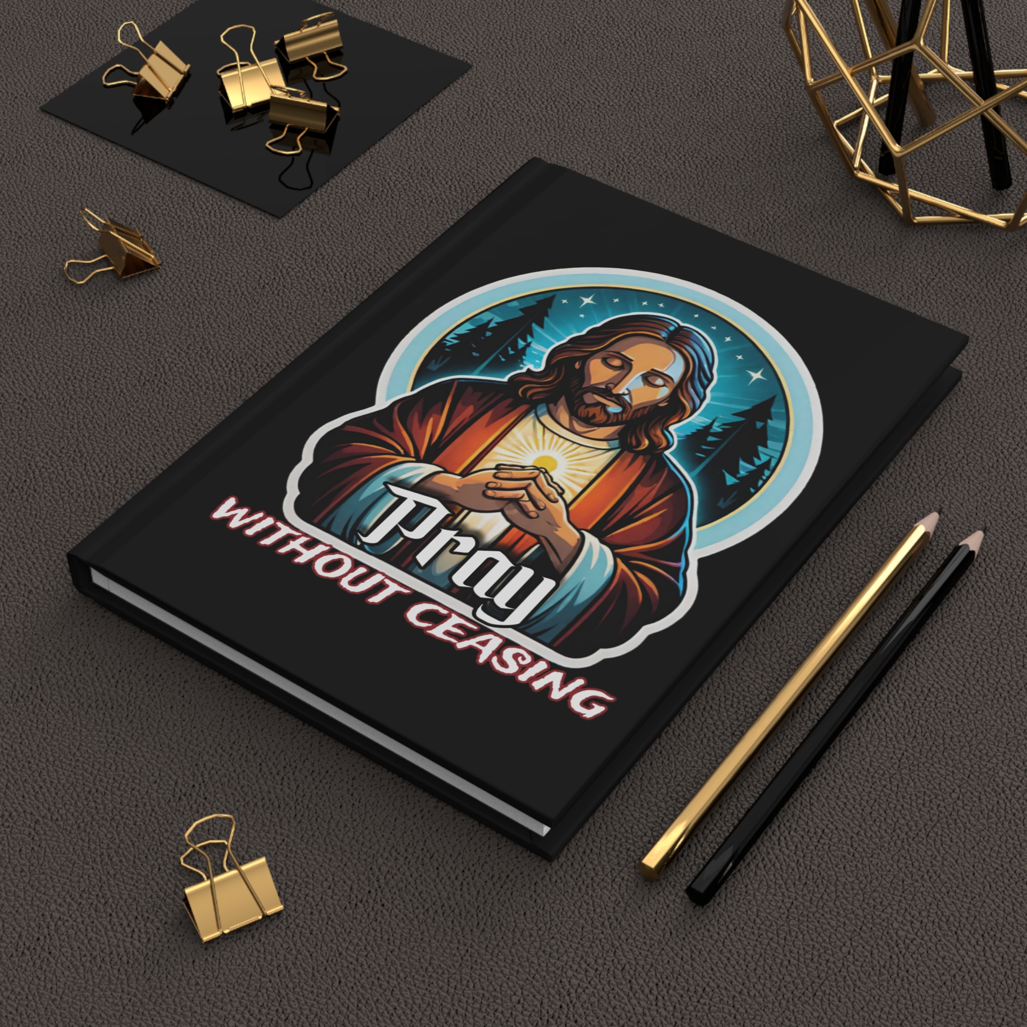 Offline Forever Bible Studies Hardcover "Pray Without Ceasing" Journal Matte product thumbnail image Offline Forever Bible Studies Hardcover "Pray Without Ceasing" Journal Matte product thumbnail image