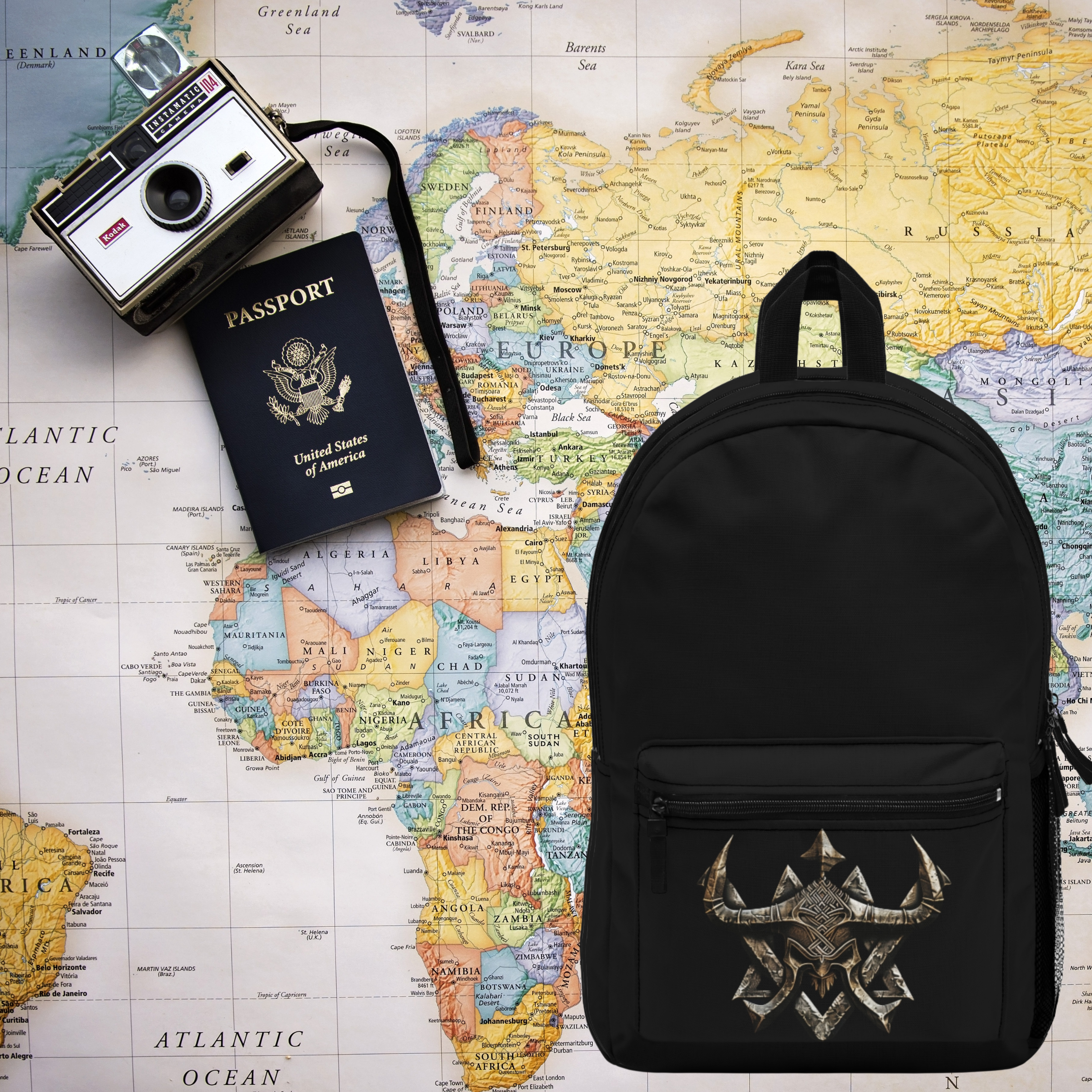 Thor Viking God Logo Backpack Thor Viking God Logo Backpack
