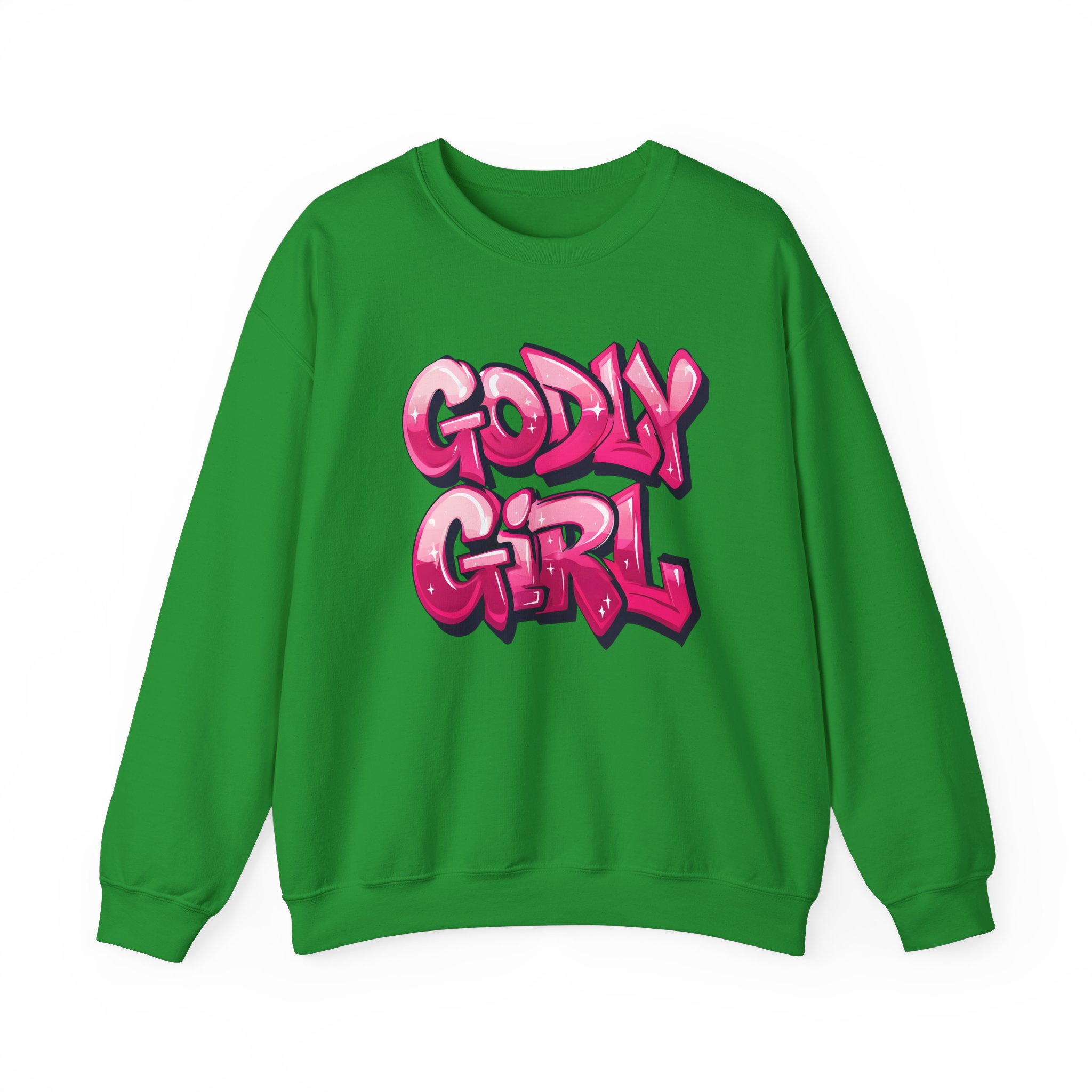 Godly Girl Unisex Heavy Blend™ Crewneck Sweatshirt product thumbnail image Godly Girl Unisex Heavy Blend™ Crewneck Sweatshirt product thumbnail image