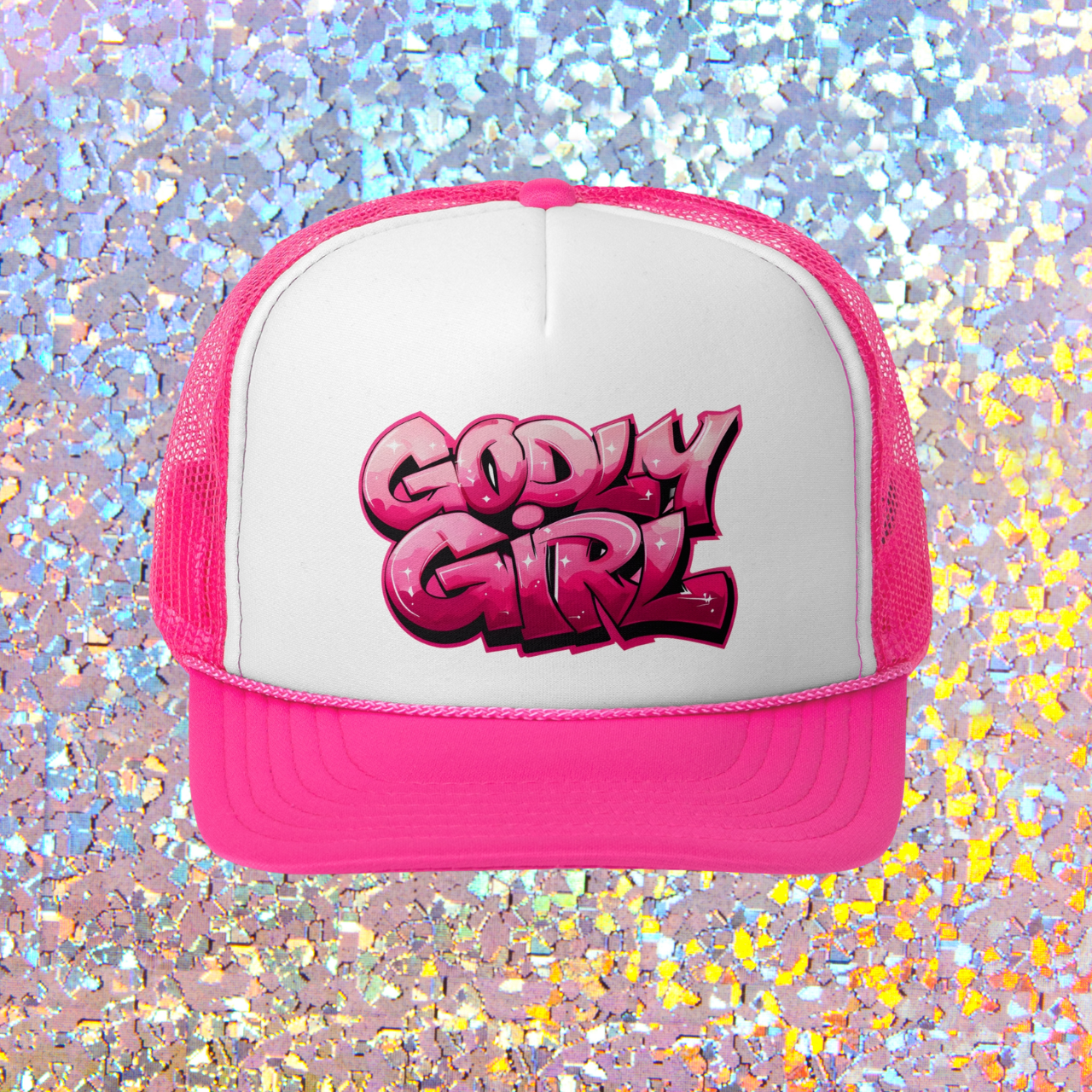 Godly Girl Trucker Caps product thumbnail image Godly Girl Trucker Caps product thumbnail image