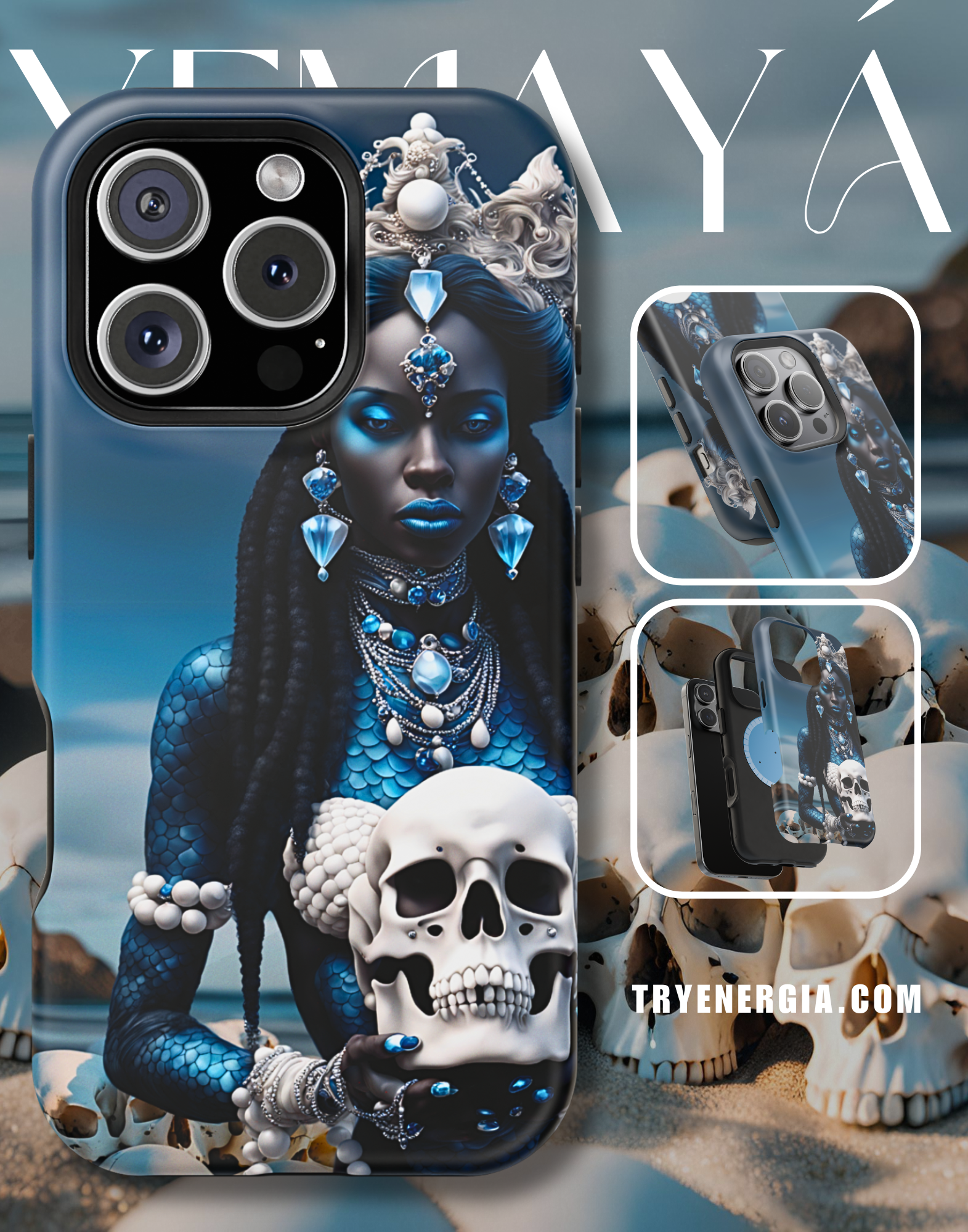 iPhone - Yemayá Magnetic Tough Case iPhone - Yemayá Magnetic Tough Case