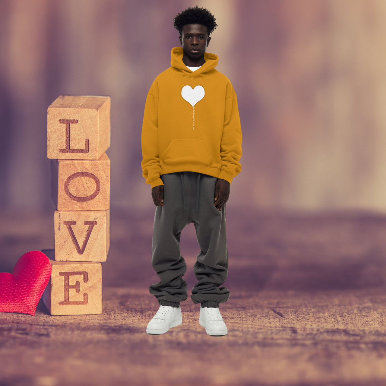 "Heart &amp; Pulse with Heartbeat going down the chest product thumbnail image