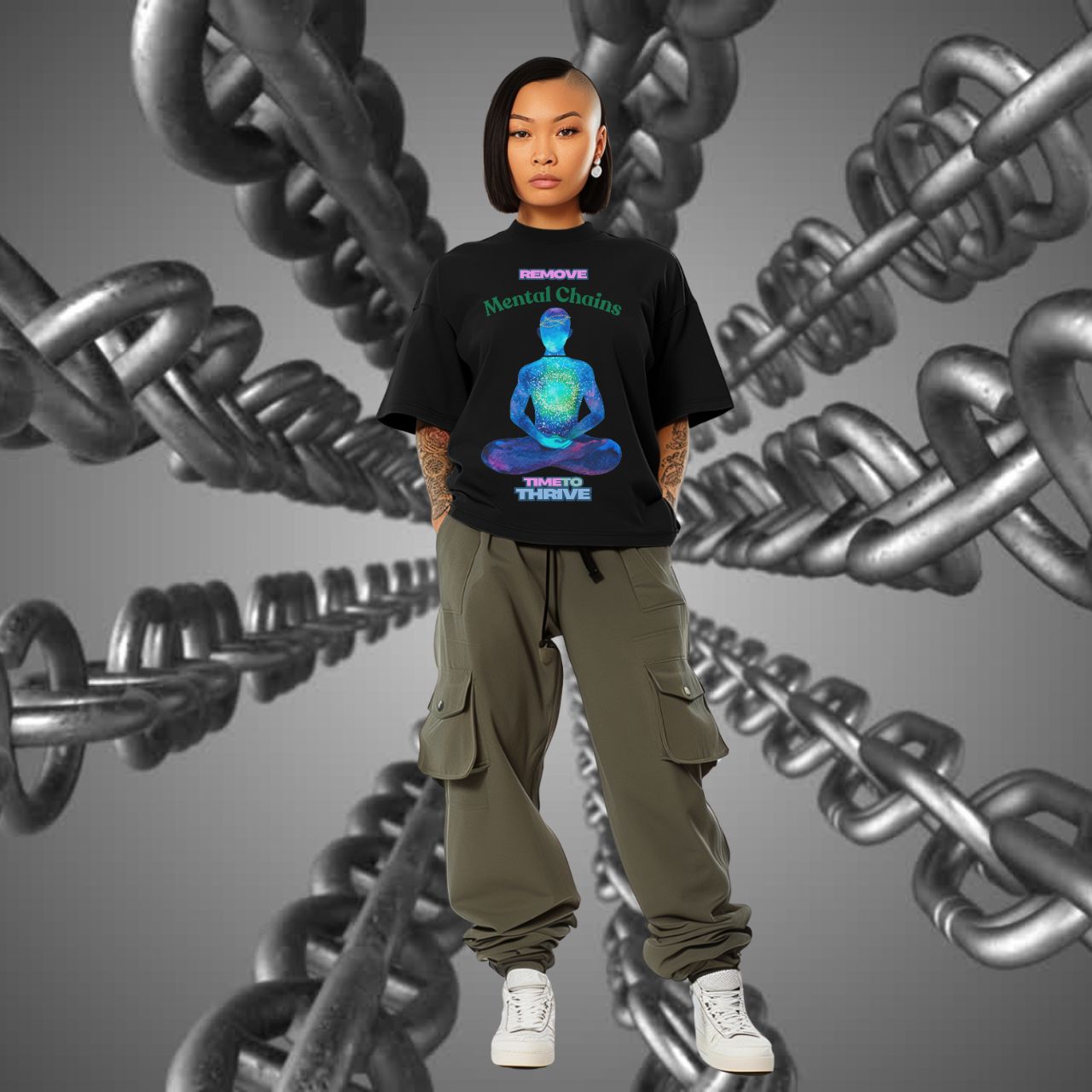 "Remove Mental Chains, Time to Thrive" product thumbnail image