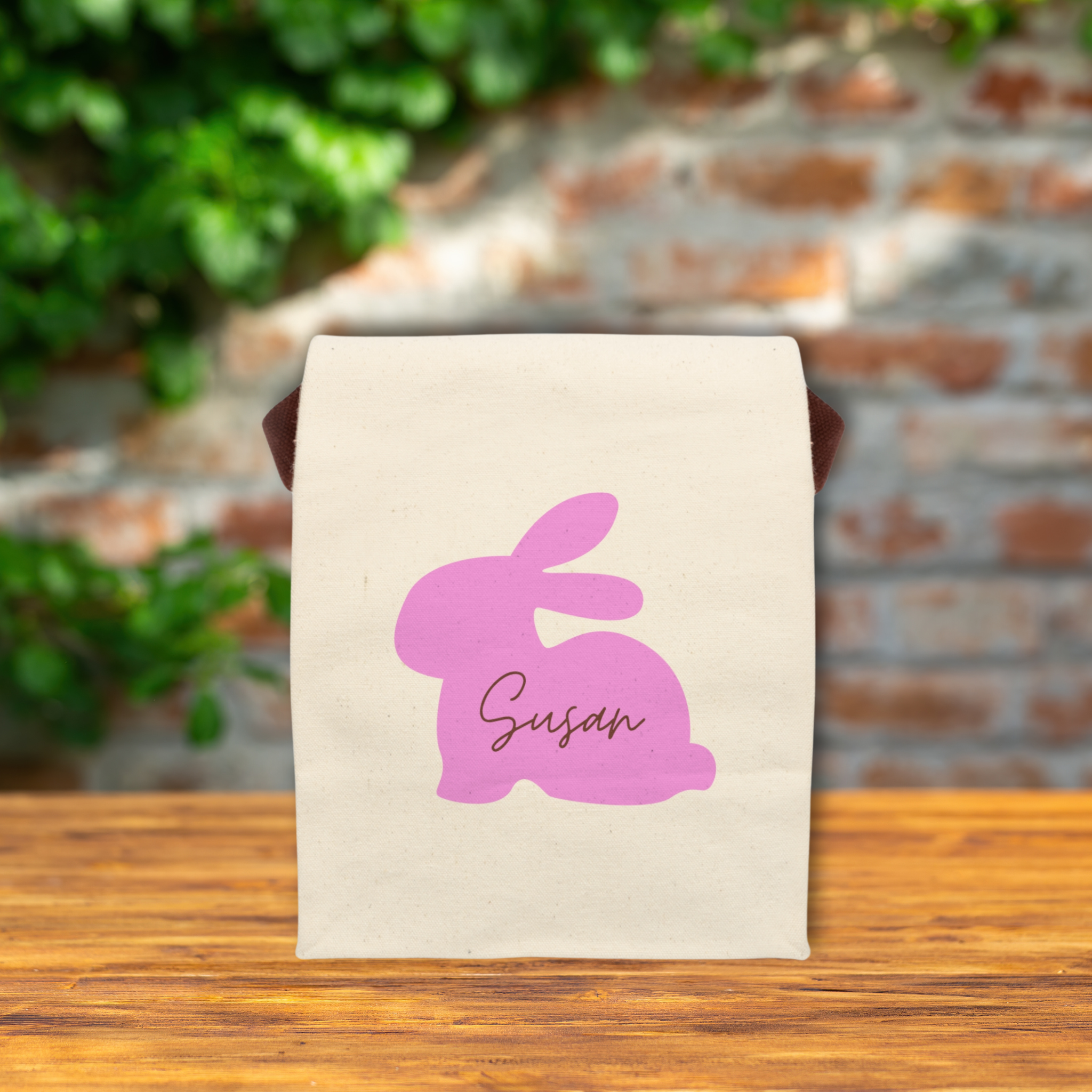 Personalized Vintage Canvas Lunch Bag With Strap – Durable, Stylish &amp; Eco-Friendly | Perfect for Work, School &amp; Picnics | Stylish &amp; Functional product thumbnail image