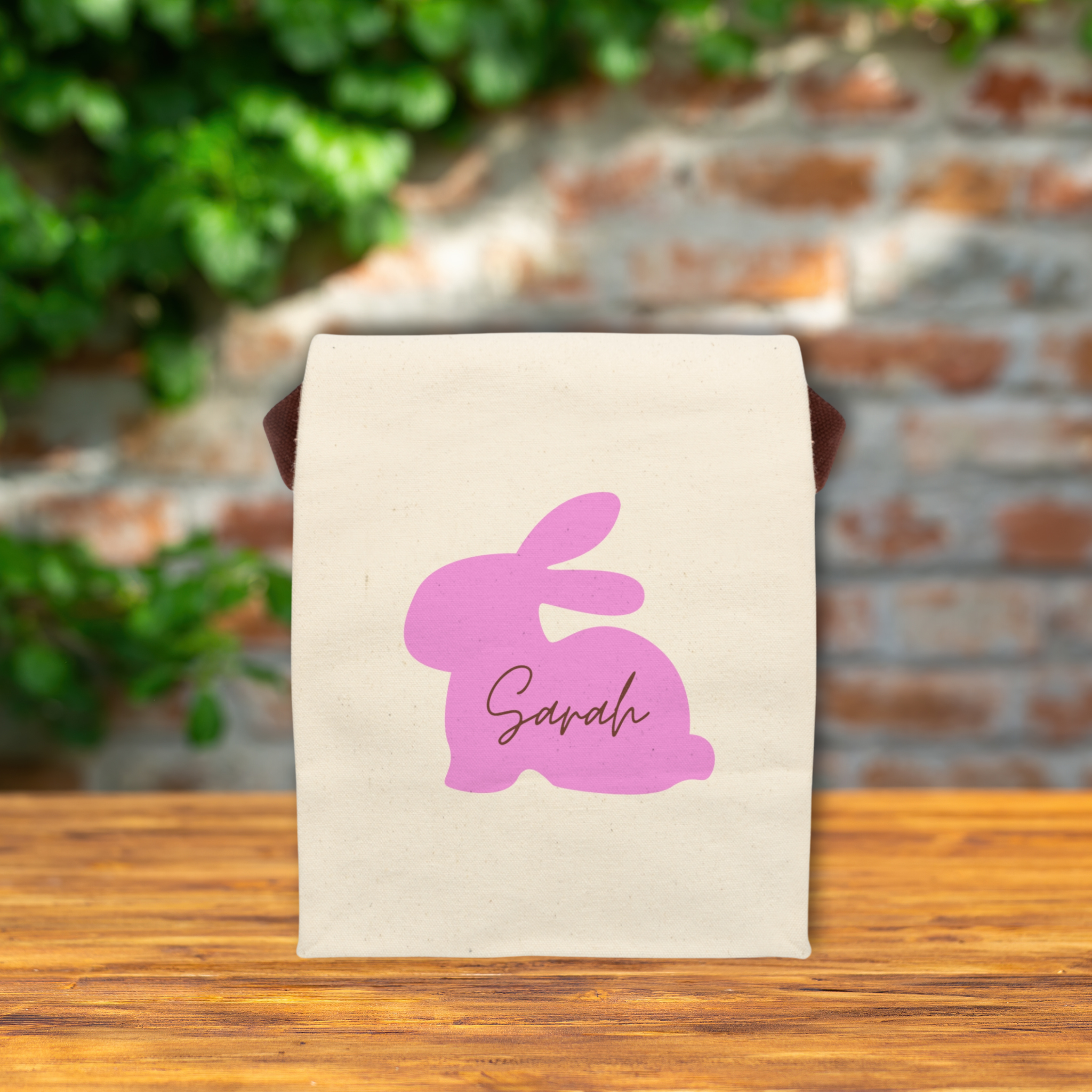 Personalized Vintage Canvas Lunch Bag With Strap – Durable, Stylish &amp; Eco-Friendly | Perfect for Work, School &amp; Picnics | Stylish &amp; Functional product thumbnail image