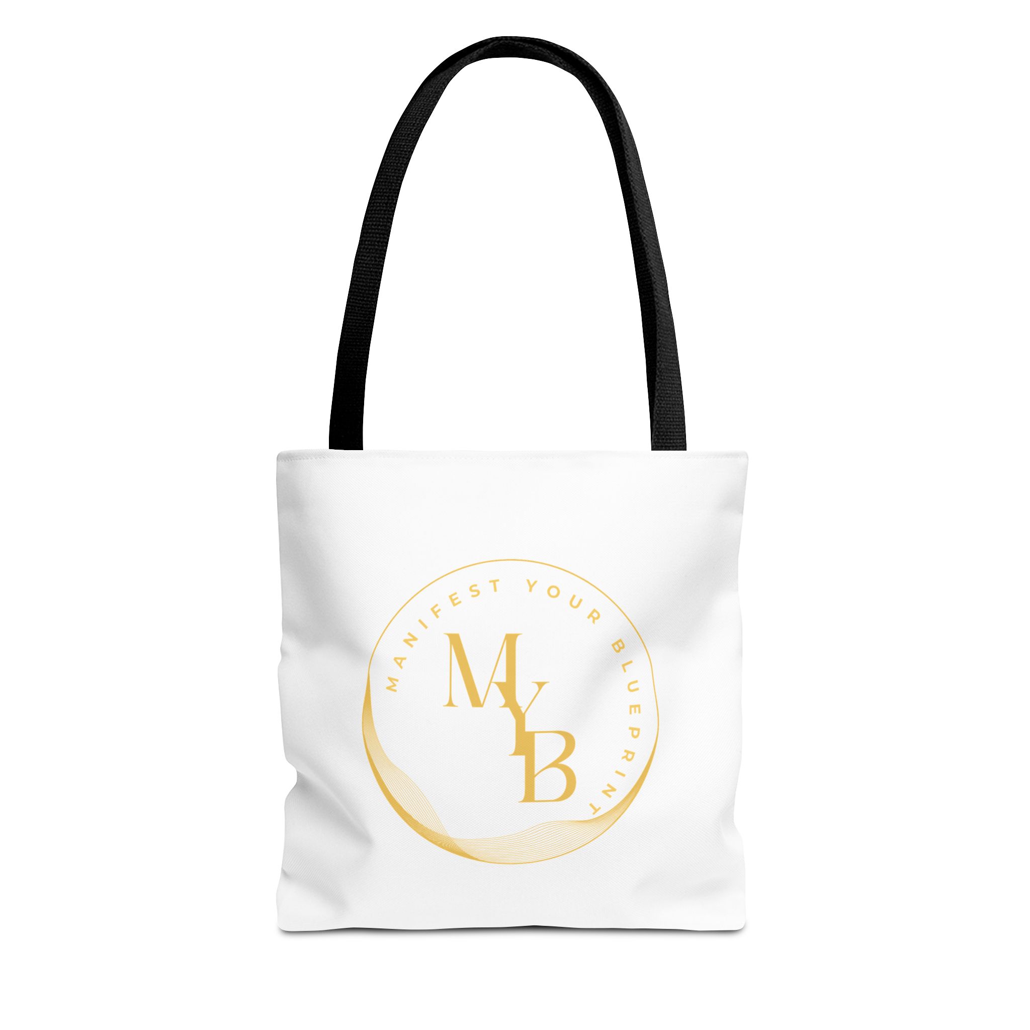 Manifest Your Blueprint Tote Bag - Inspirational Carryall for Dreamers