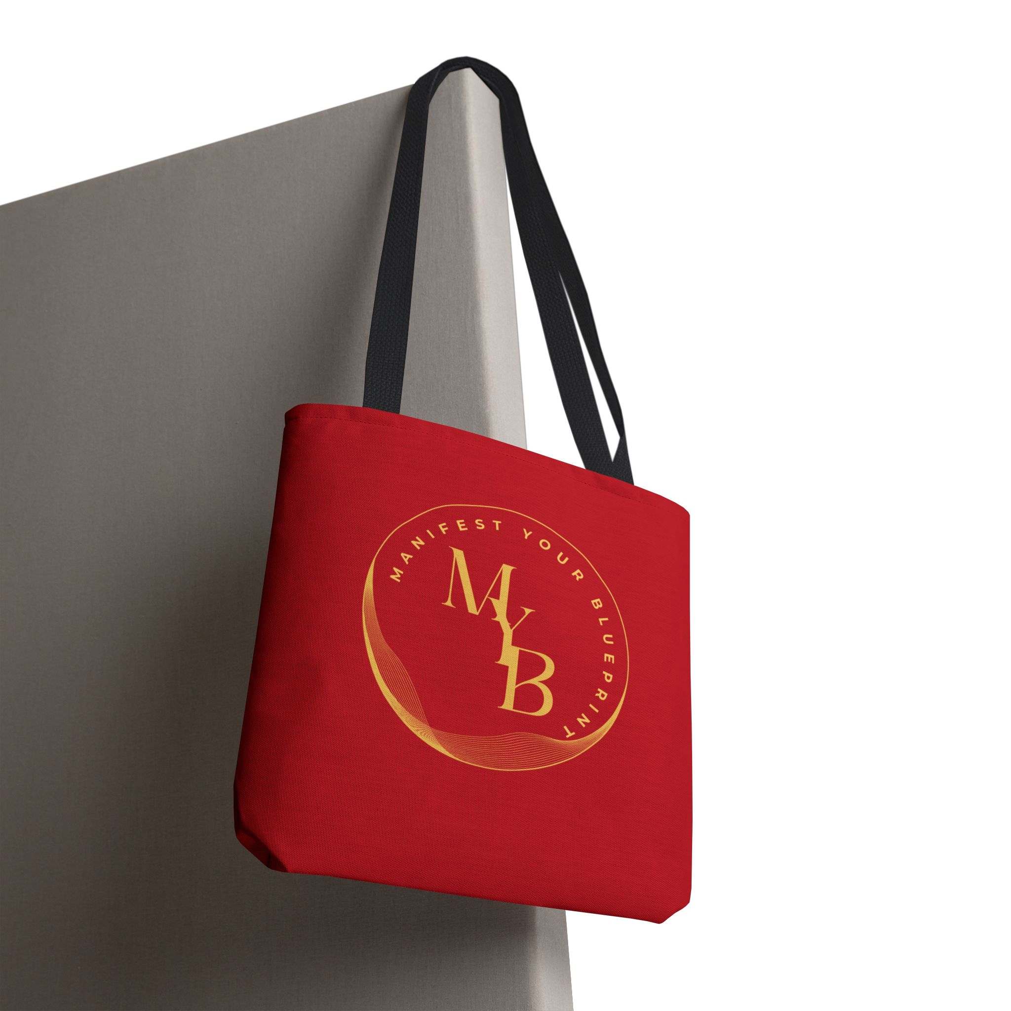 Manifest Your Blueprint Tote Bag - Inspirational Carryall for Dreamers product thumbnail image