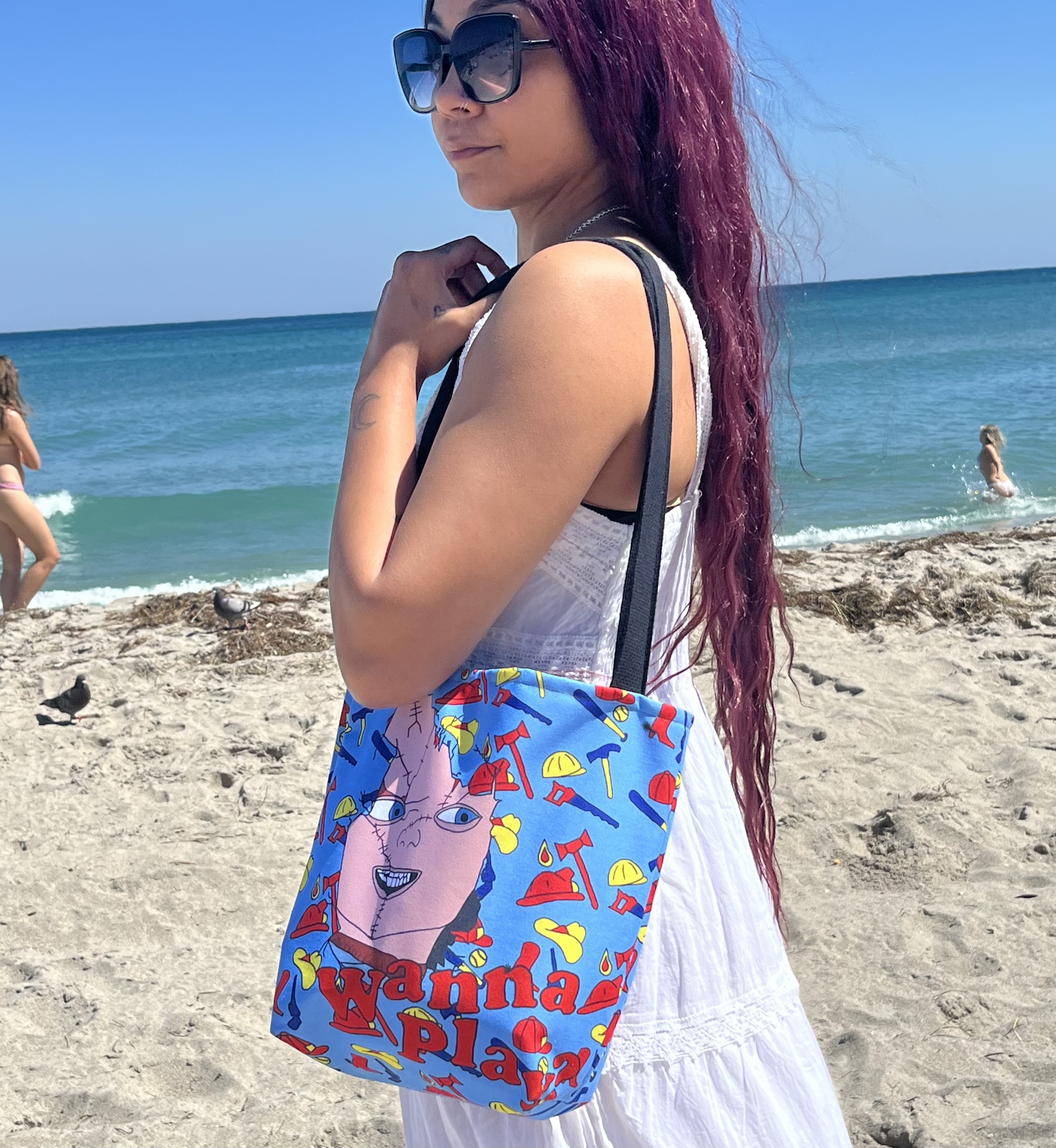Wanna Play tote bag