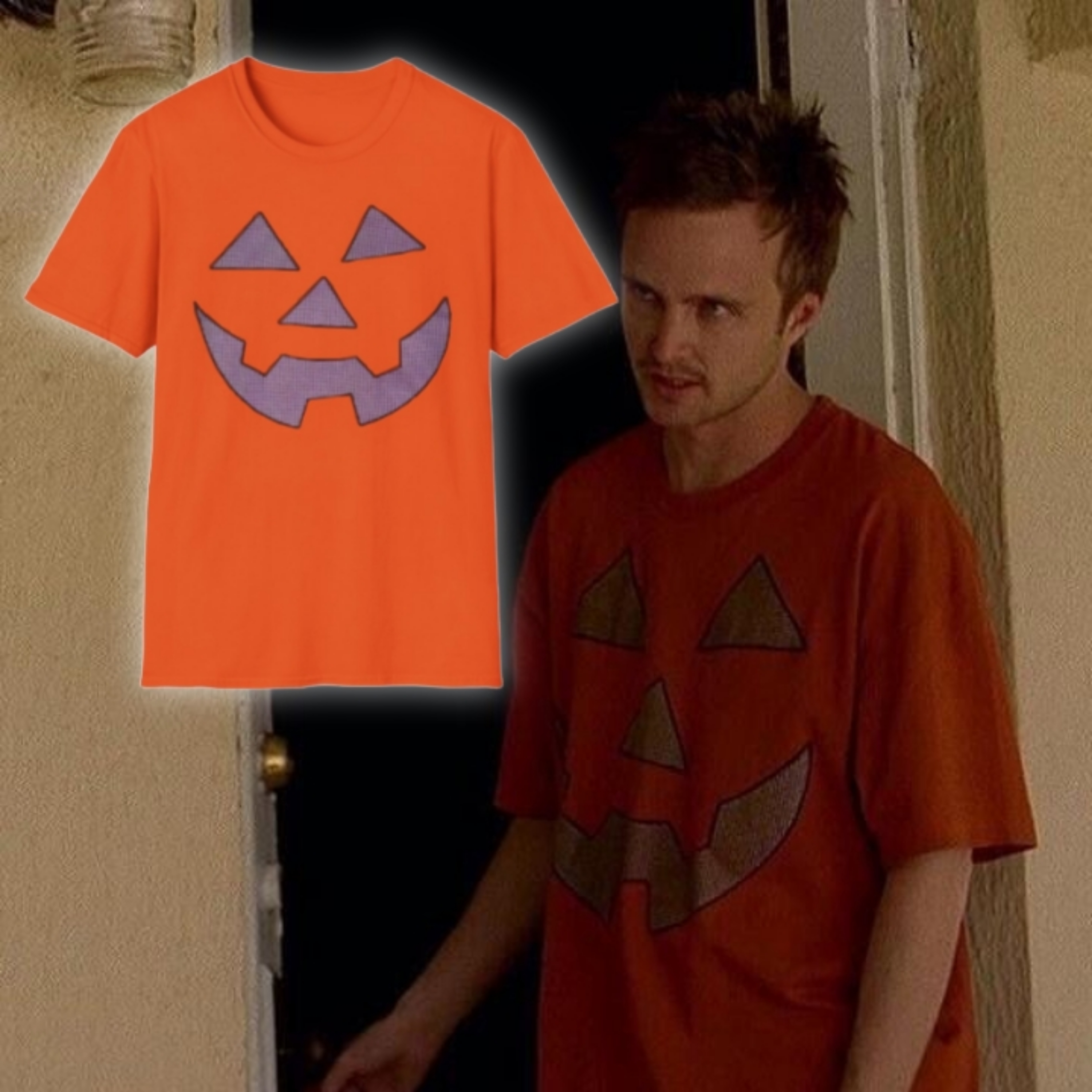 Jesse Pinkman's Pumpkin T-Shirt from Breaking Bad