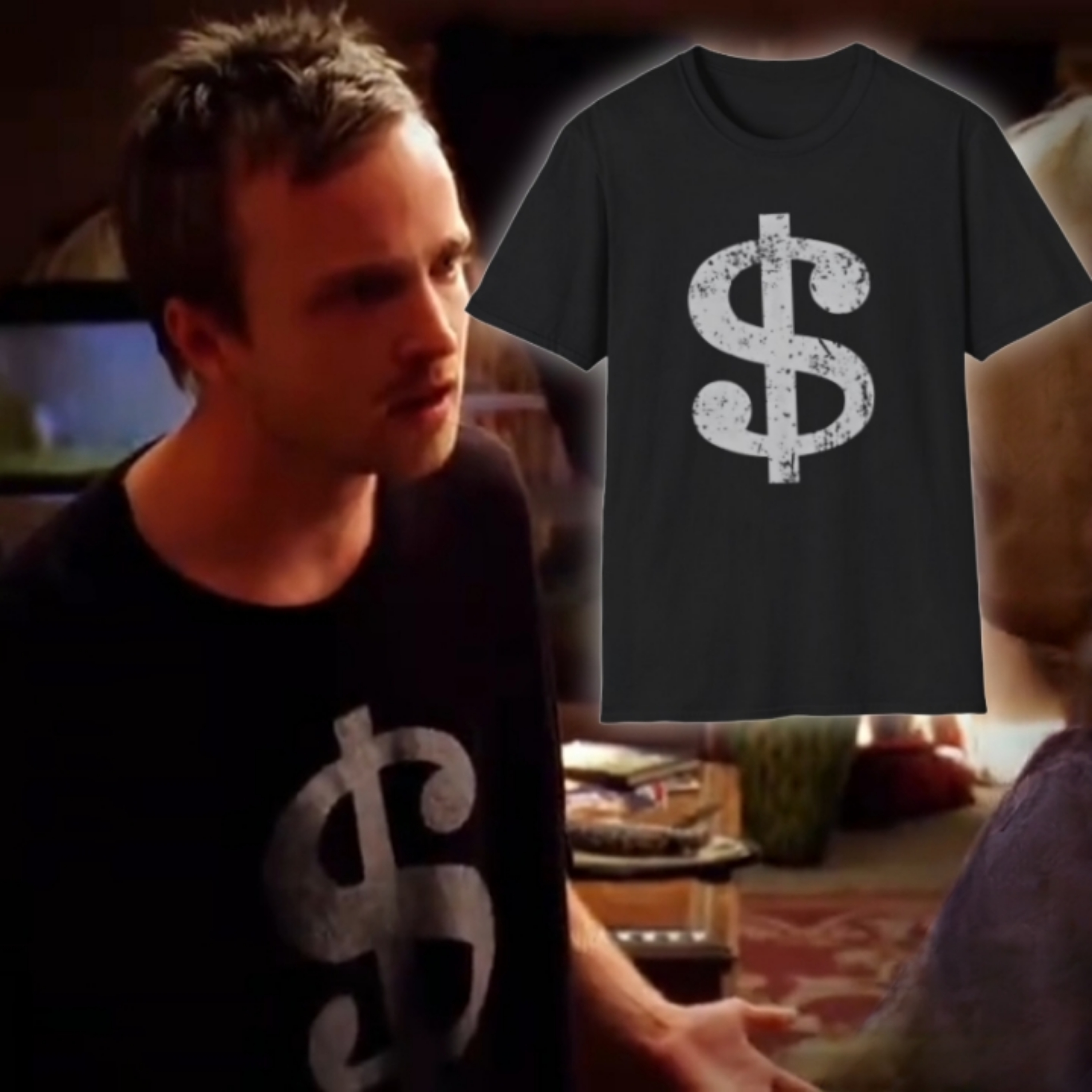 Jesse Pinkman's Dollar Icon T-shirt From Breaking Bad