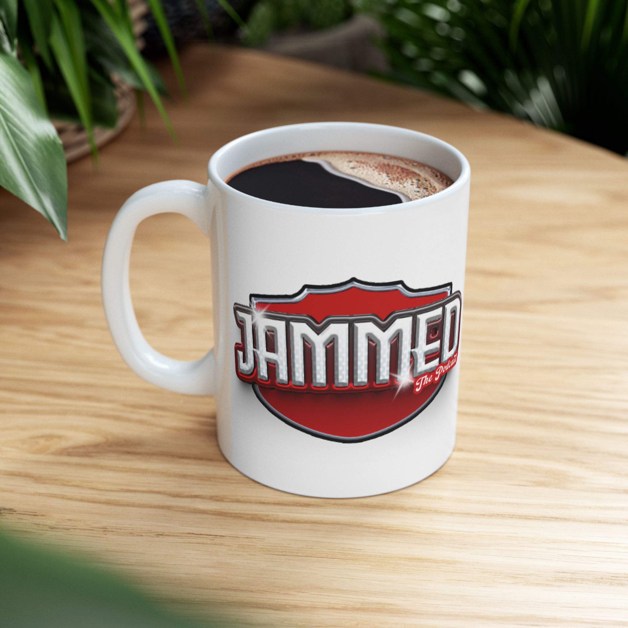 Jammed The Podcast Ceramic Mug - Perfect Gift for Coffee Lovers Jammed The Podcast Ceramic Mug - Perfect Gift for Coffee Lovers