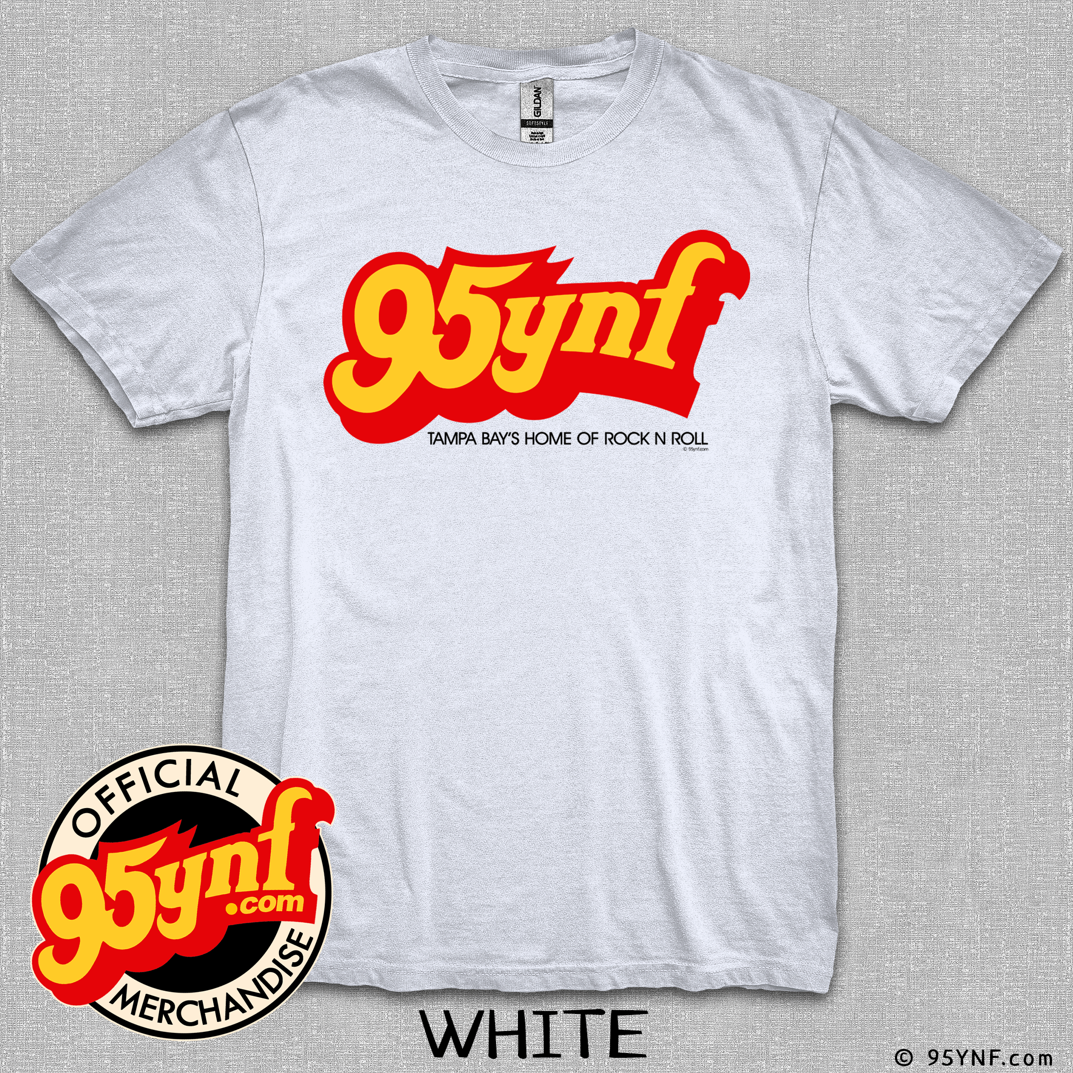 95ynf T-Shirt White product thumbnail image 95ynf T-Shirt White product thumbnail image
