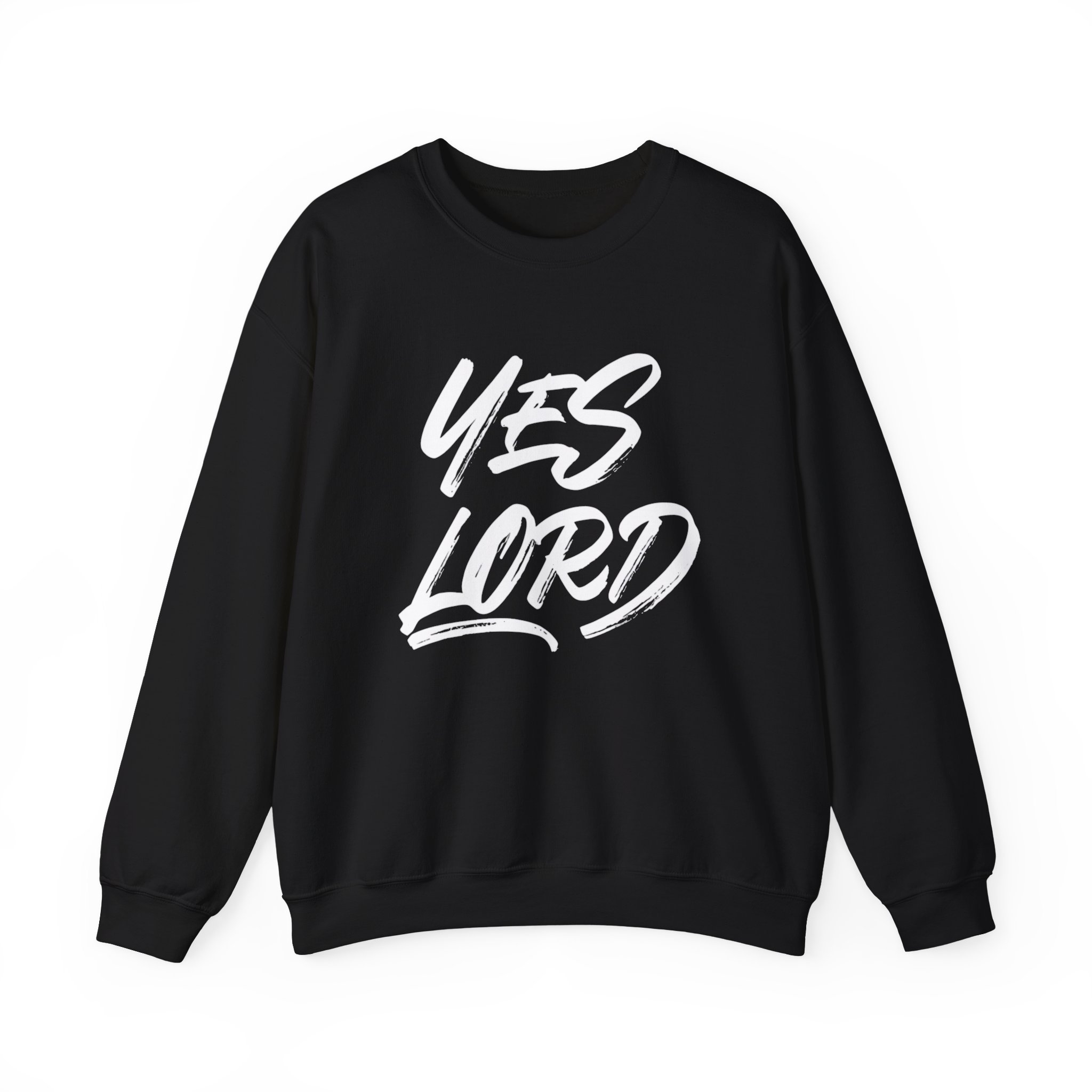 Yes Lord Unisex Heavy Blend™ Crewneck Sweatshirt product thumbnail image Yes Lord Unisex Heavy Blend™ Crewneck Sweatshirt product thumbnail image