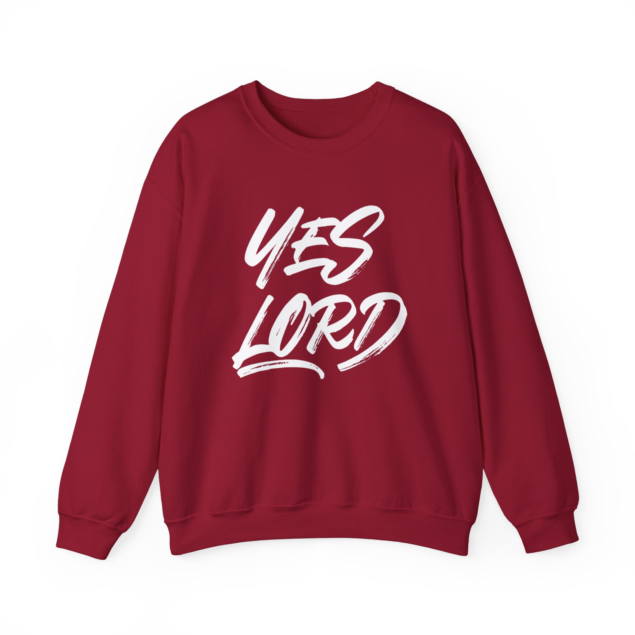 Yes Lord Unisex Heavy Blend™ Crewneck Sweatshirt product thumbnail image Yes Lord Unisex Heavy Blend™ Crewneck Sweatshirt product thumbnail image